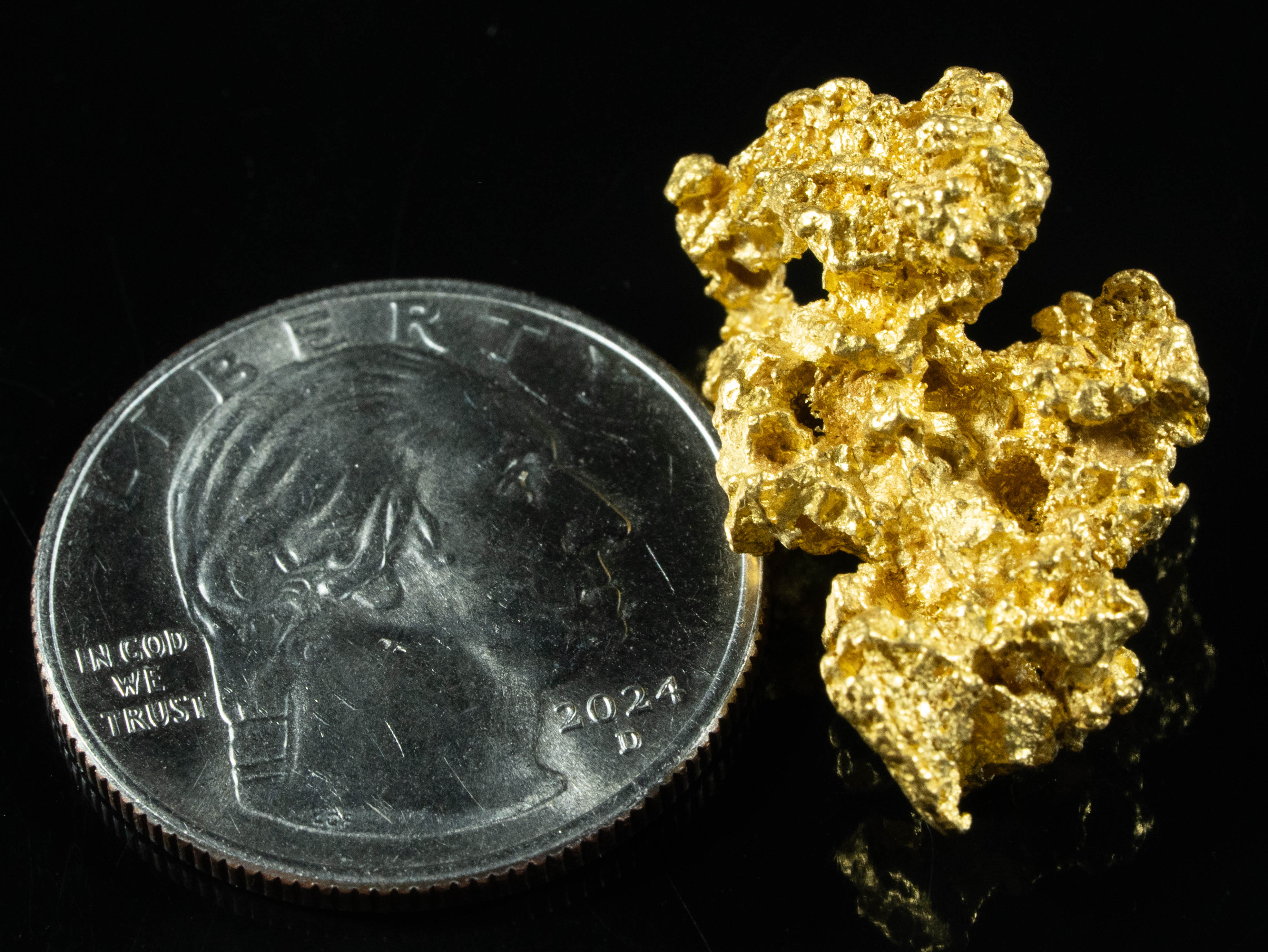#1138 Natural Gold Nugget Australian 11.00 Grams Genuine