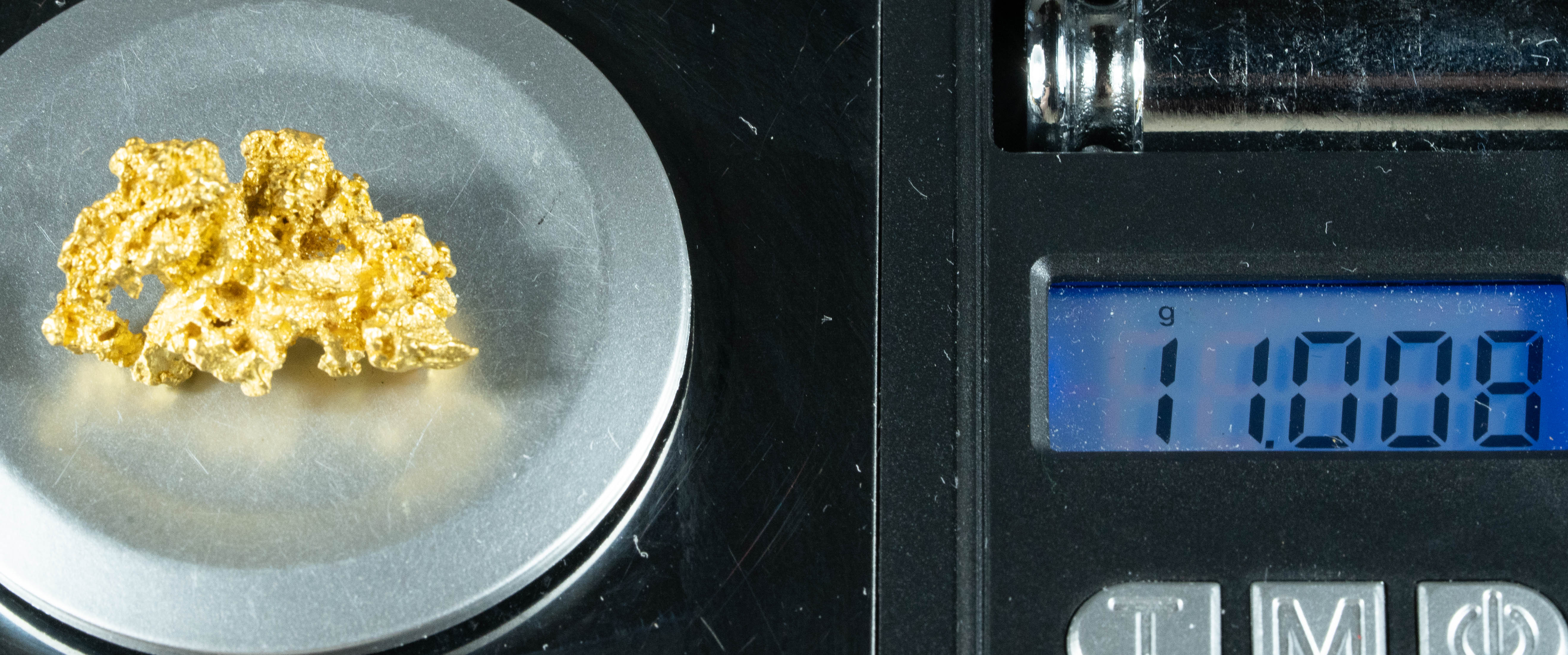 #1138 Natural Gold Nugget Australian 11.00 Grams Genuine