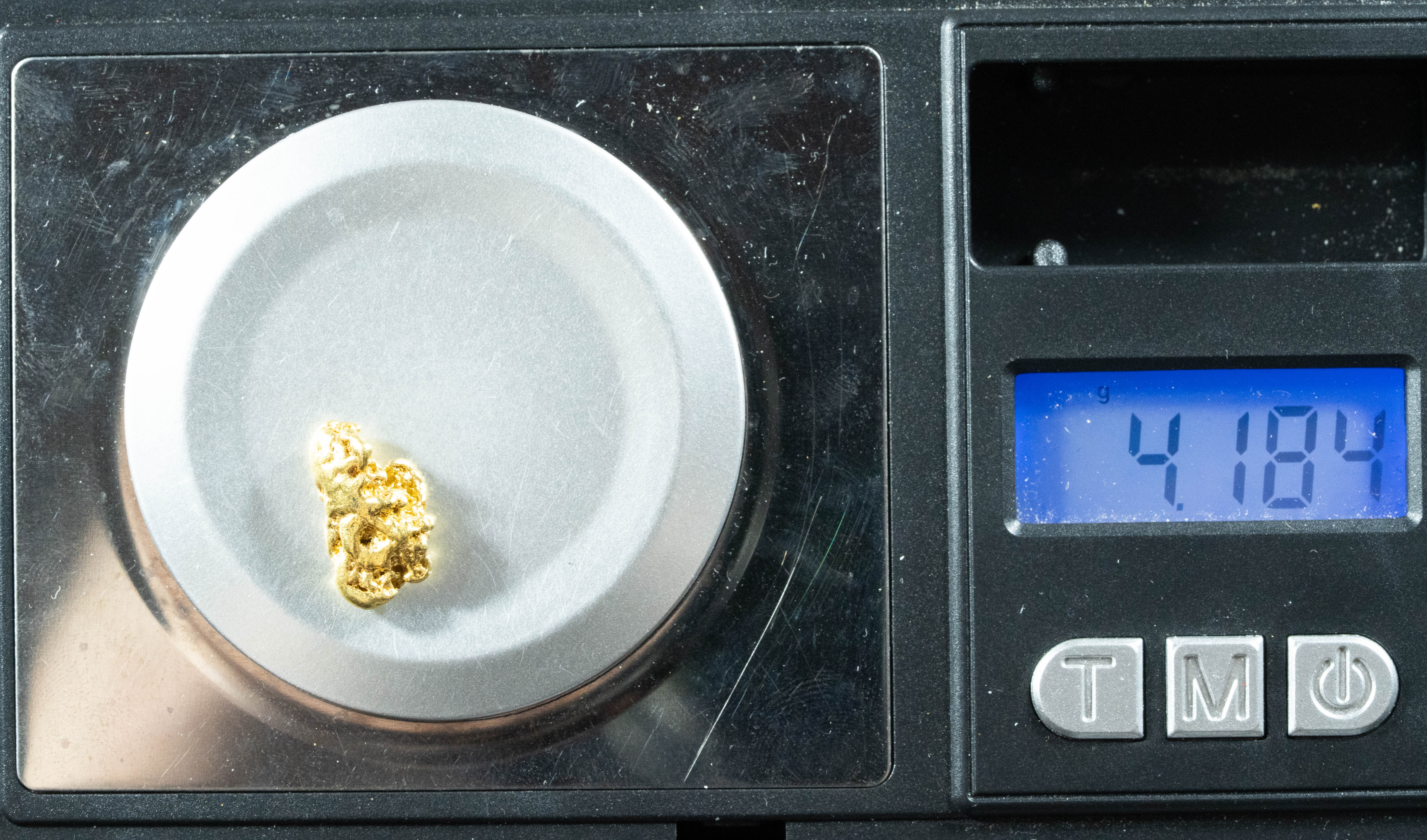 #233 Alaskan BC Natural Gold Nugget 4.18 Grams Genuine