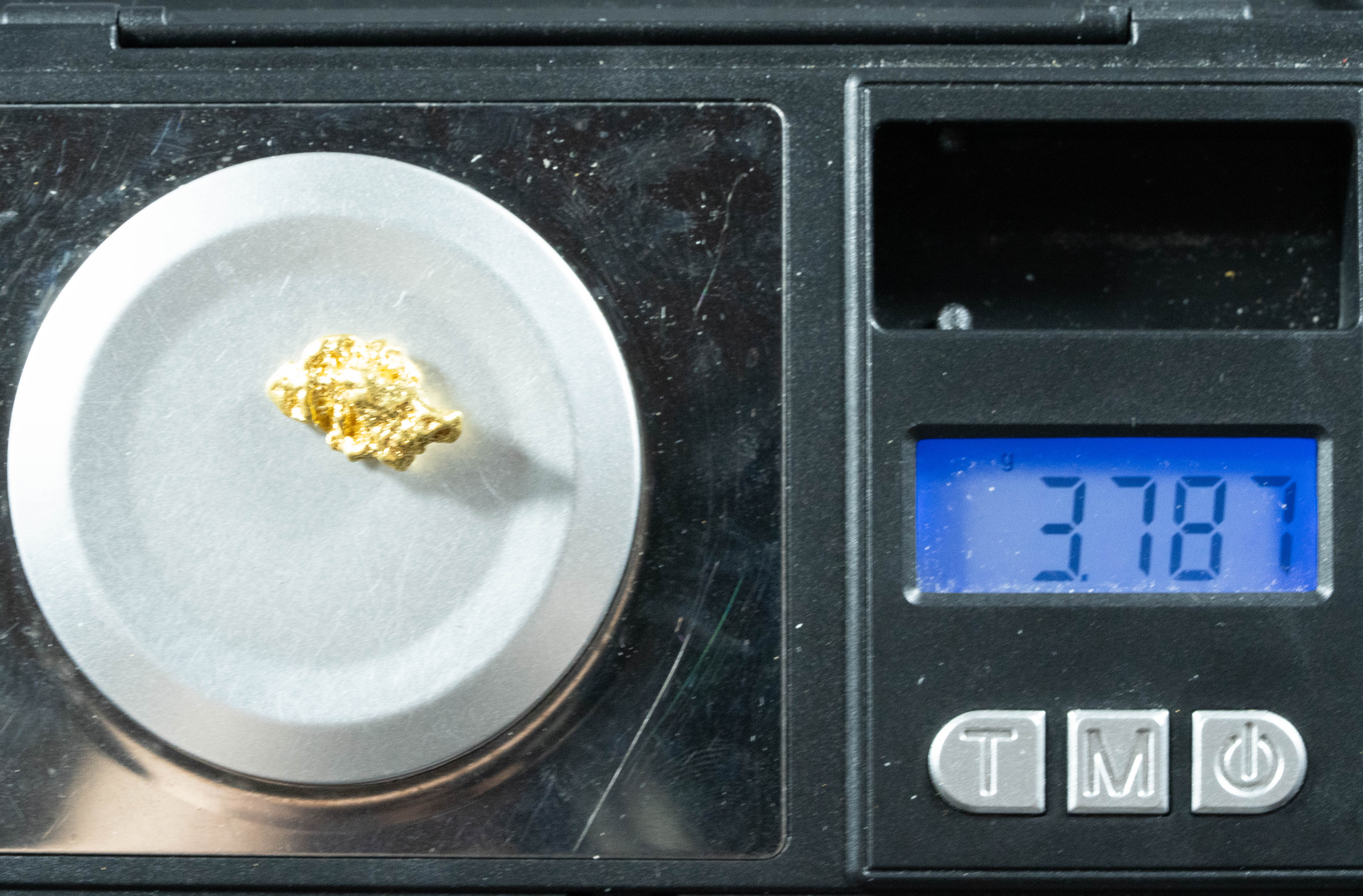 #236 Alaskan BC Natural Gold Nugget 3.78 Grams Genuine