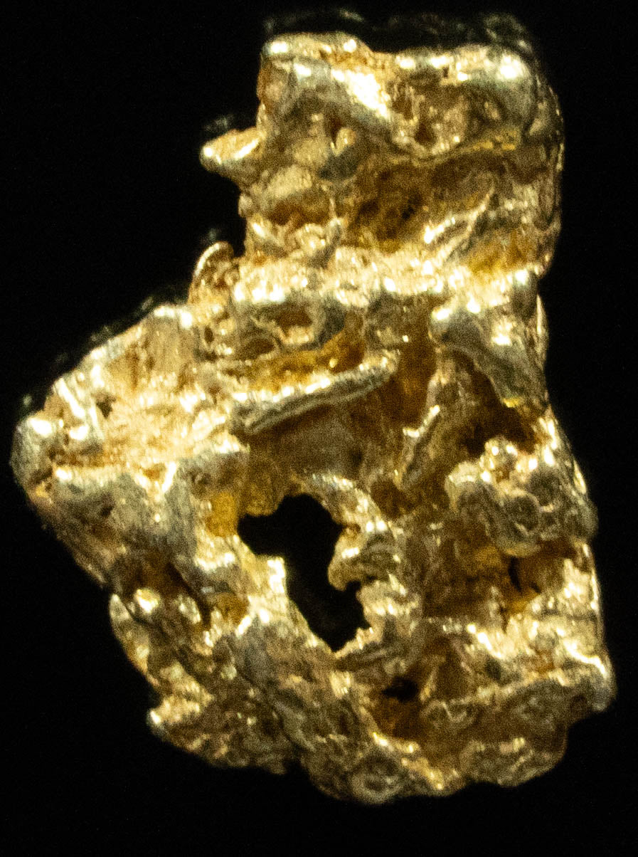 #722 Natural Gold Nugget Australian .513 Grams Genuine