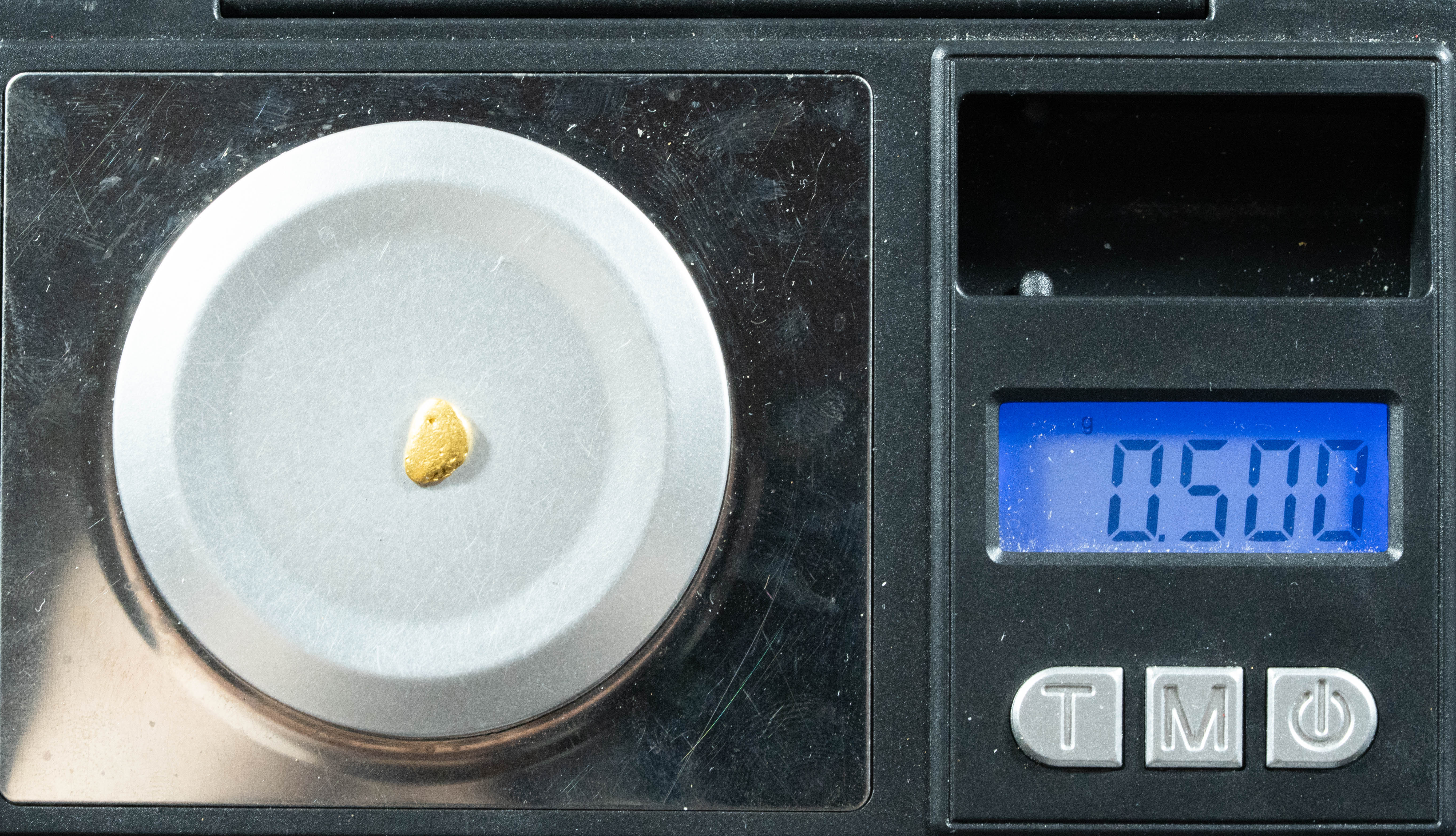 #723 Natural Gold Nugget Australian .50 Grams Genuine