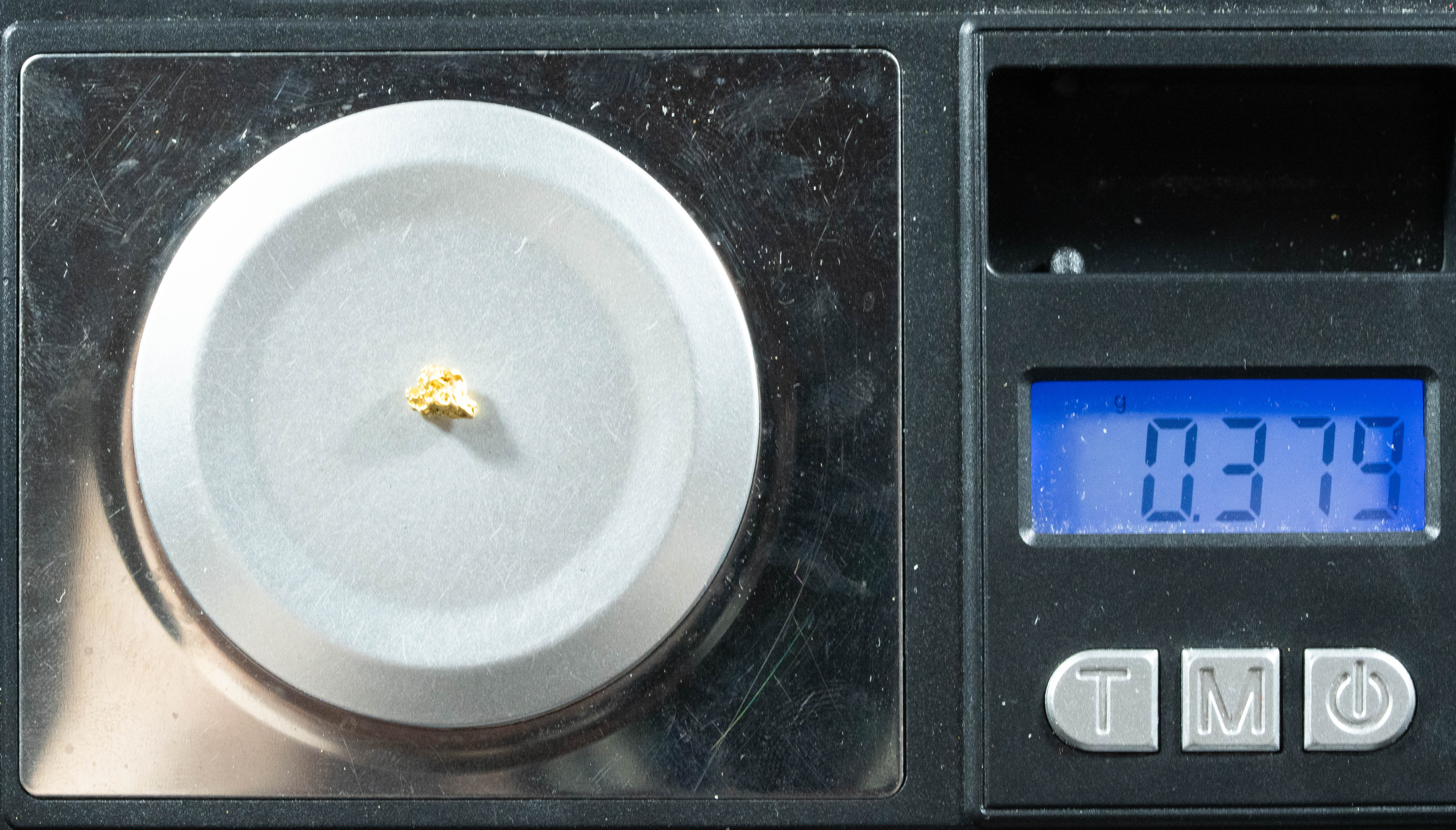 #724 Natural Gold Nugget Australian .379 Grams Genuine