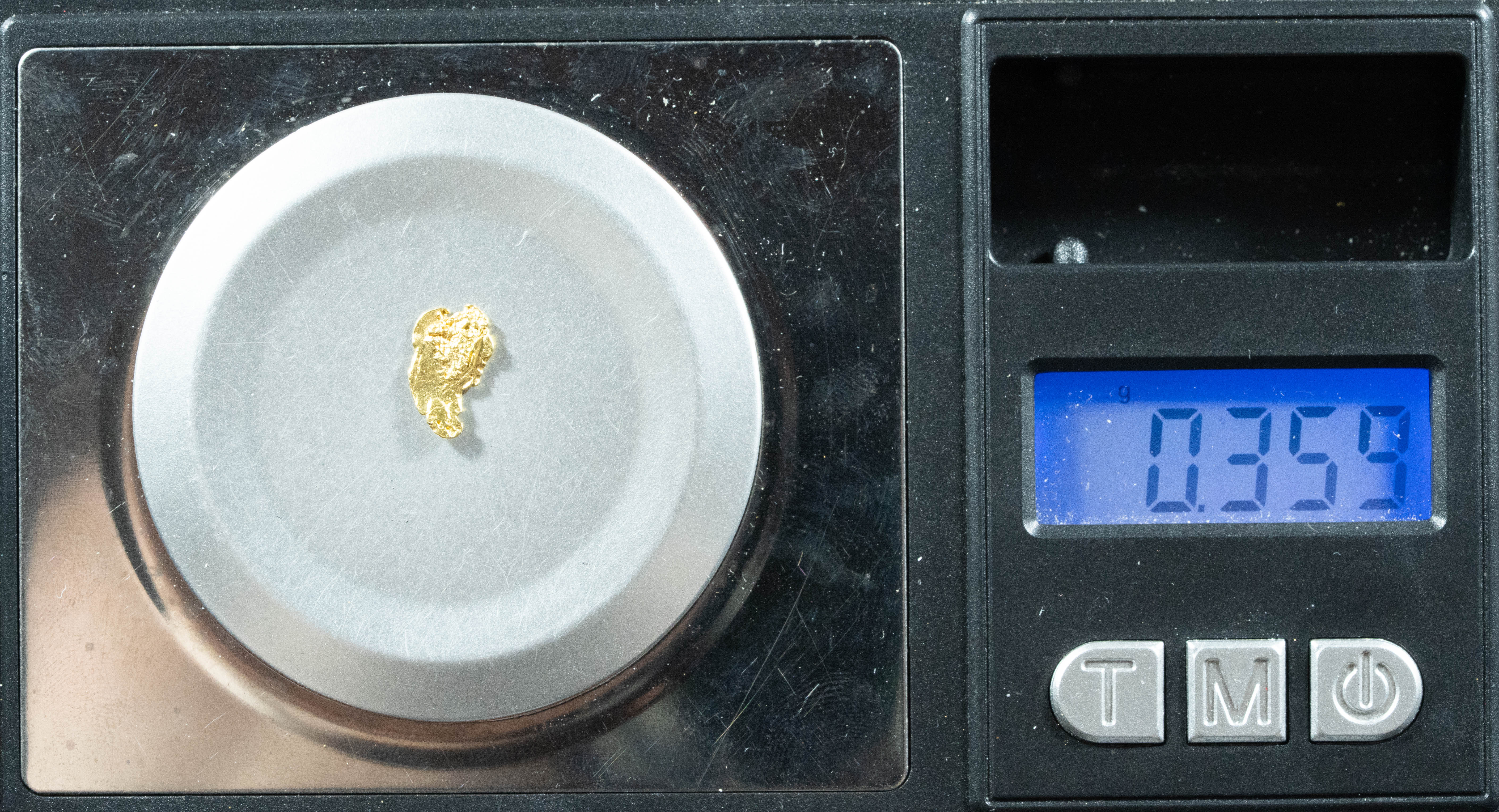 #732 Natural Gold Nugget Australian .359 Grams Genuine