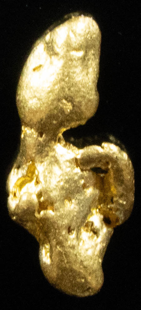 #735 Natural Gold Nugget Australian .381 Grams Genuine