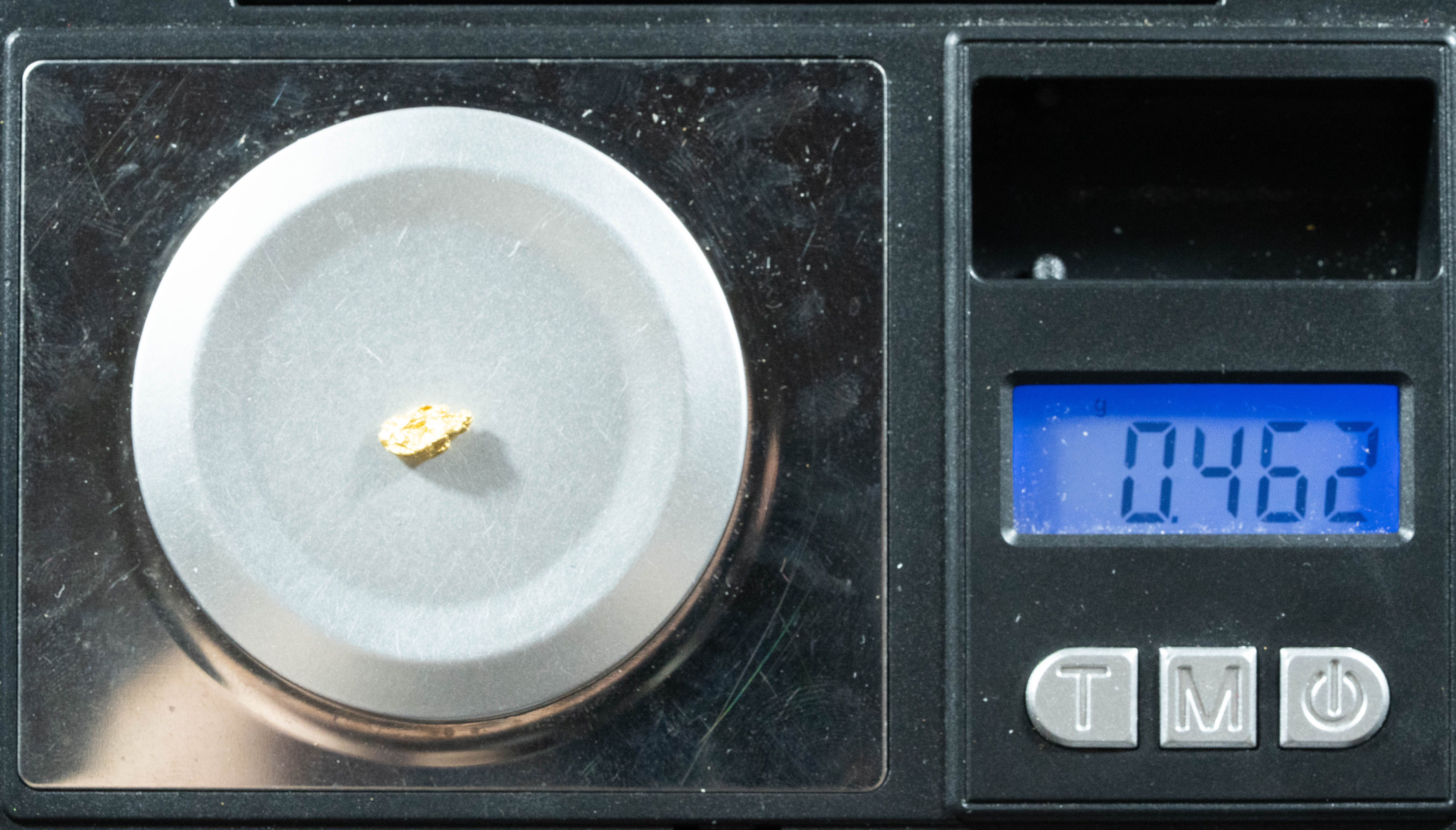 #736 Natural Gold Nugget Australian .462 Grams Genuine