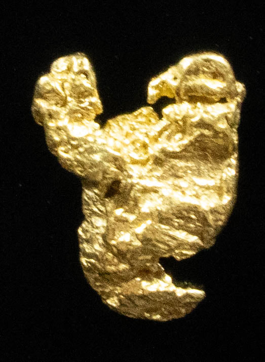 #738 Natural Gold Nugget Australian .363 Grams Genuine