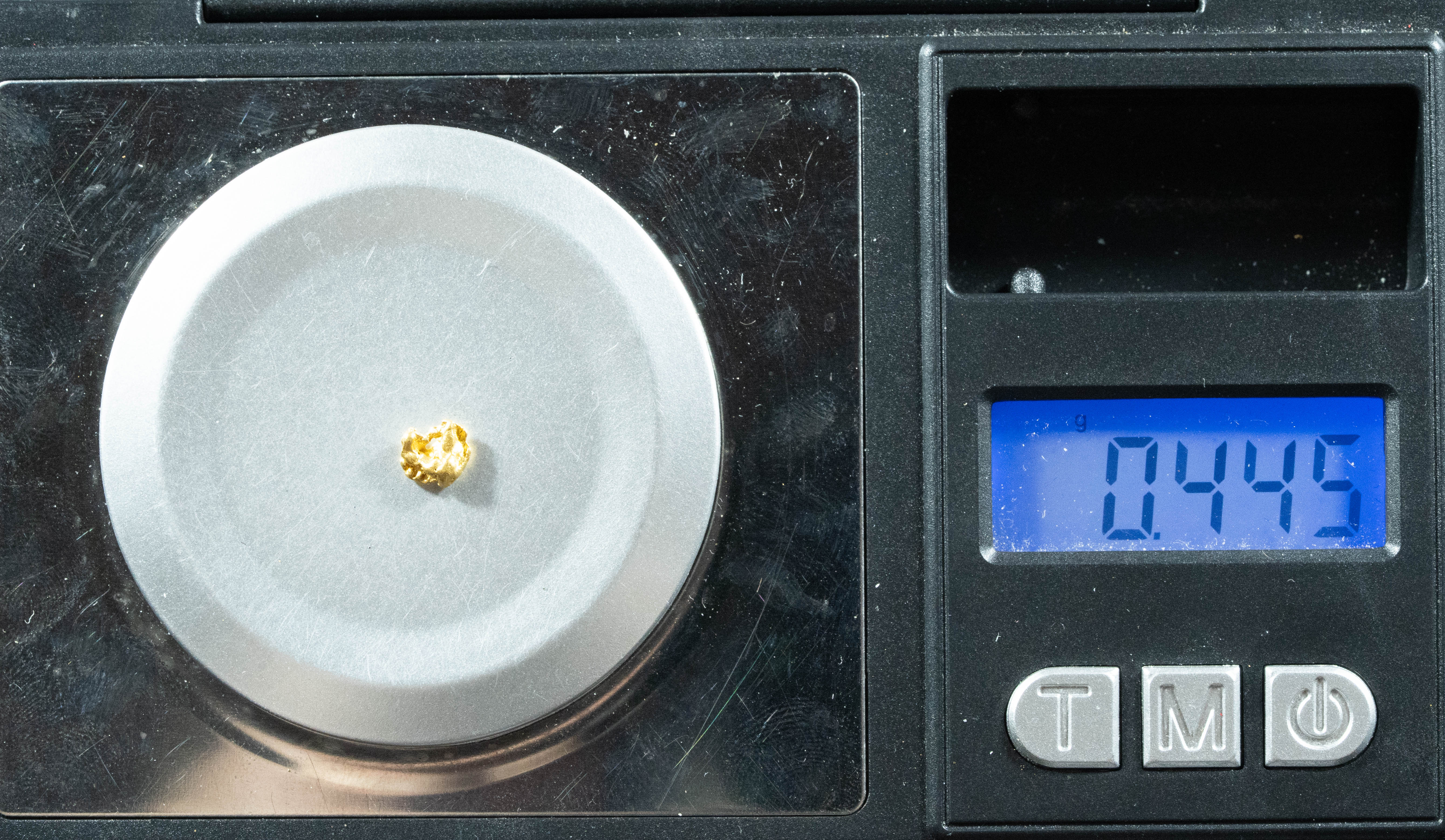 #740 Natural Gold Nugget Australian .445 Grams Genuine