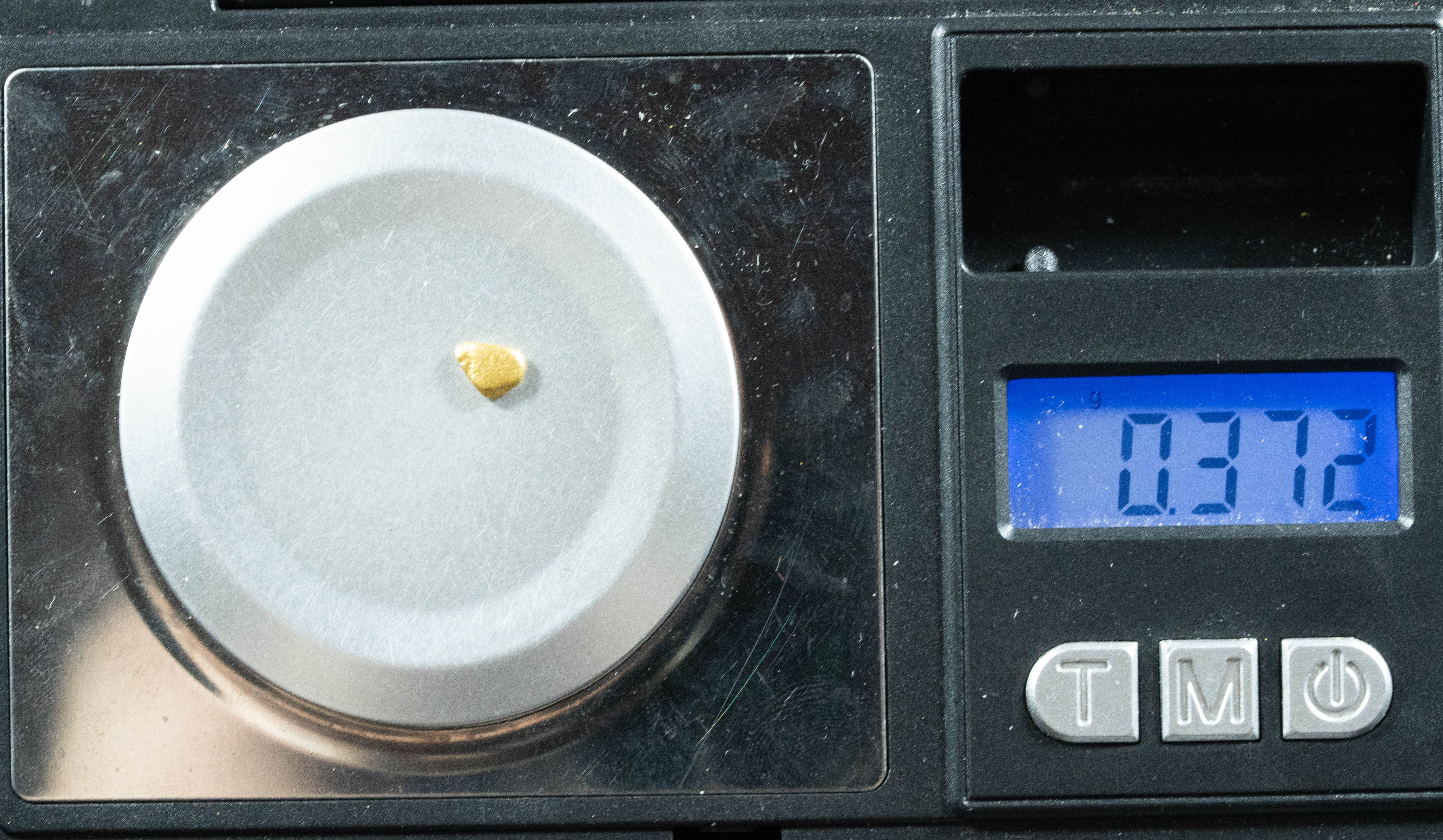 #759 Natural Gold Nugget Australian .372 Grams Genuine