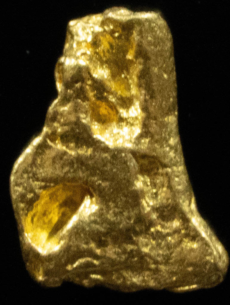 #762 Natural Gold Nugget Australian .418 Grams Genuine