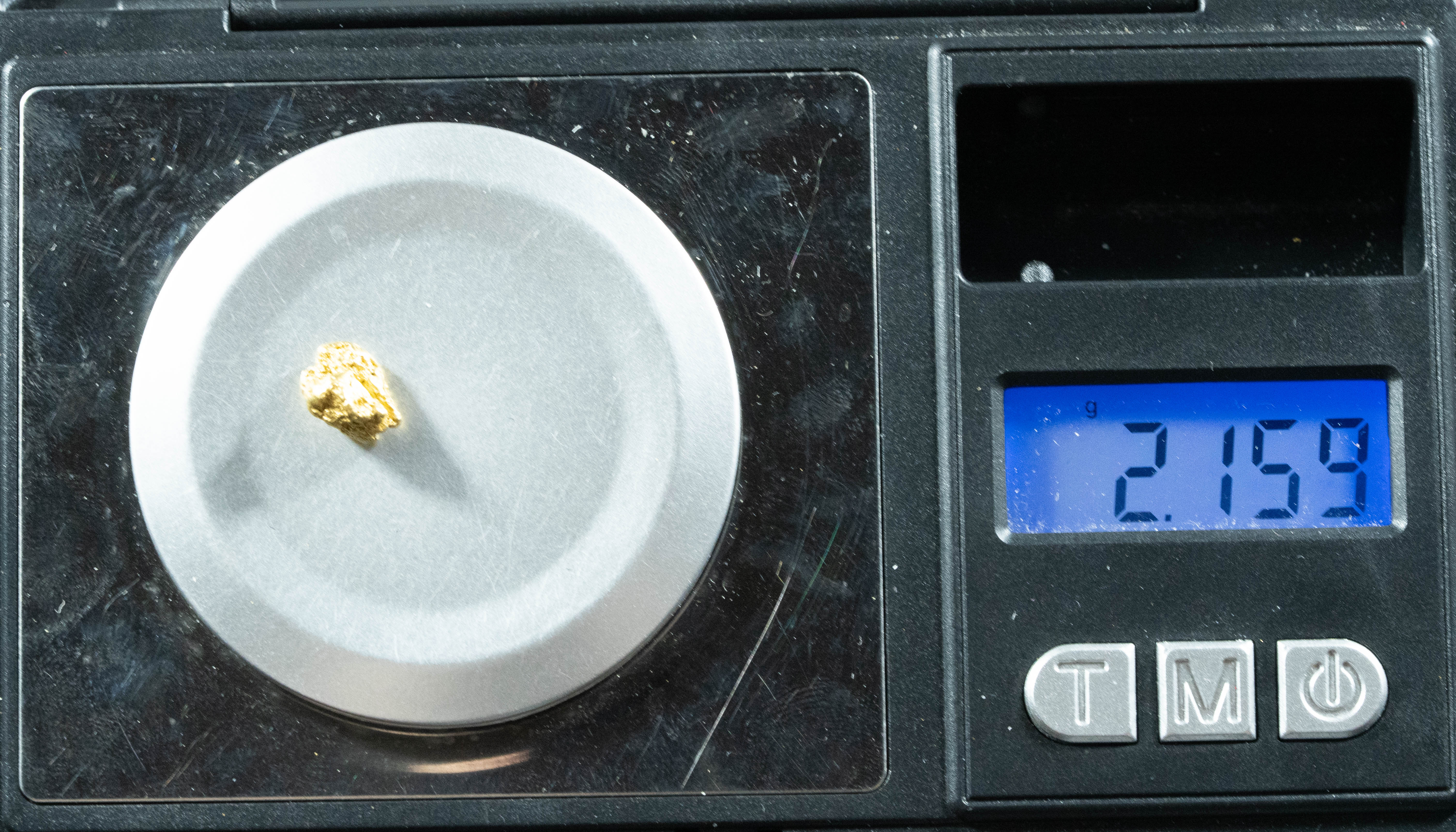 #763 Natural Gold Nugget Australian 2.15 Grams Genuine