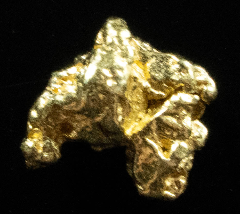#1 Alaskan BC Natural Gold Nugget .476 Grams Genuine