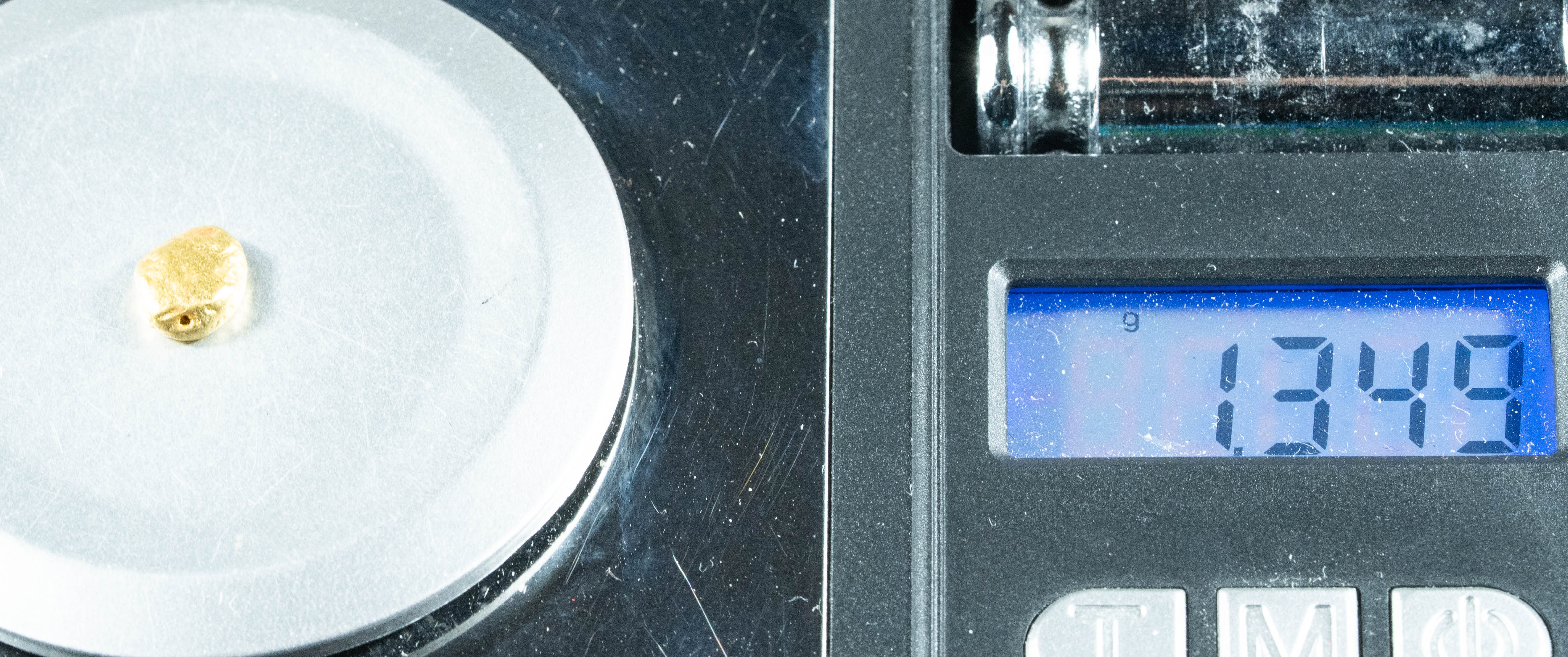 #59 Alaskan BC Natural Gold Nugget 1.34 Grams Genuine