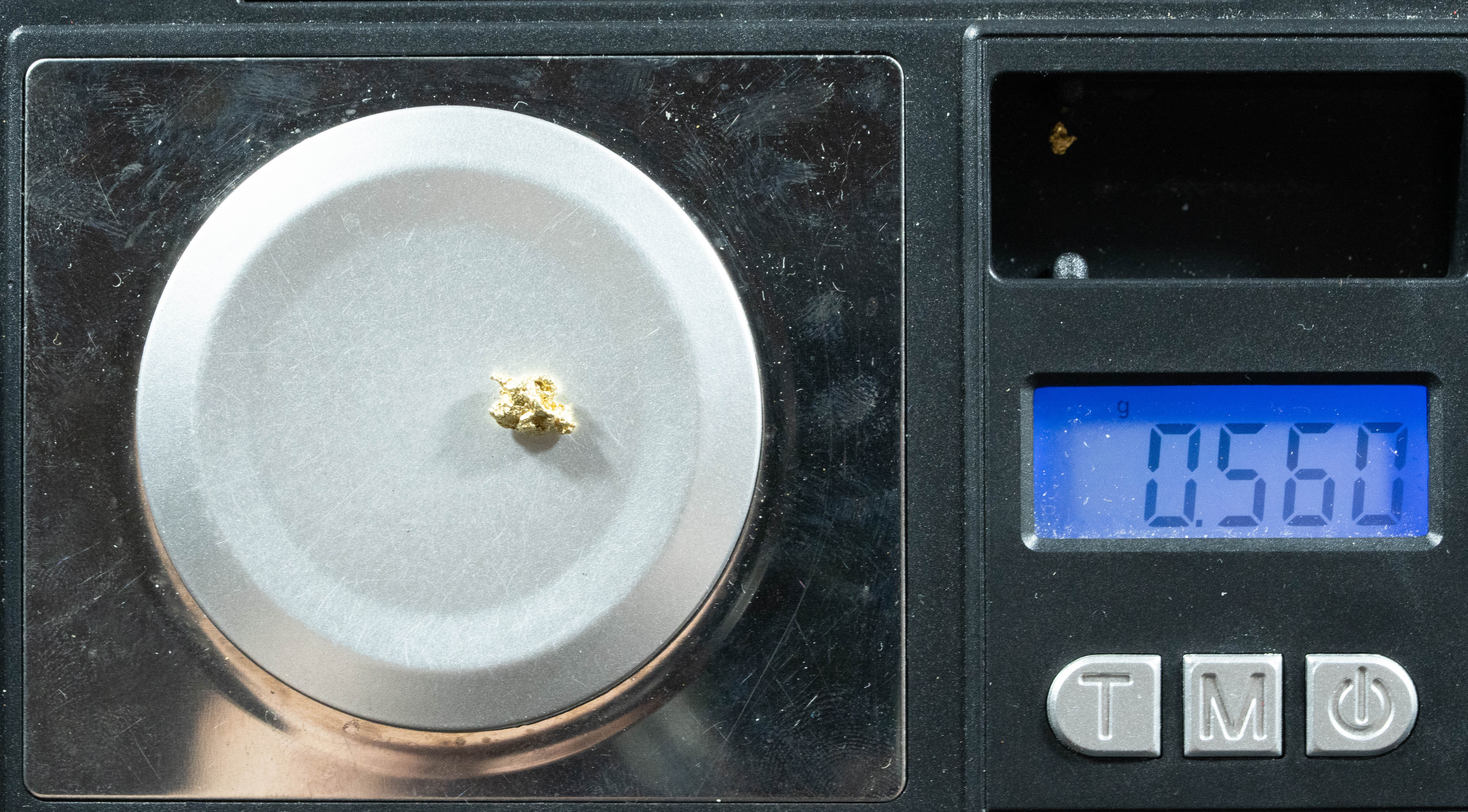 #6 Alaskan BC Natural Gold Nugget .56 Grams Genuine