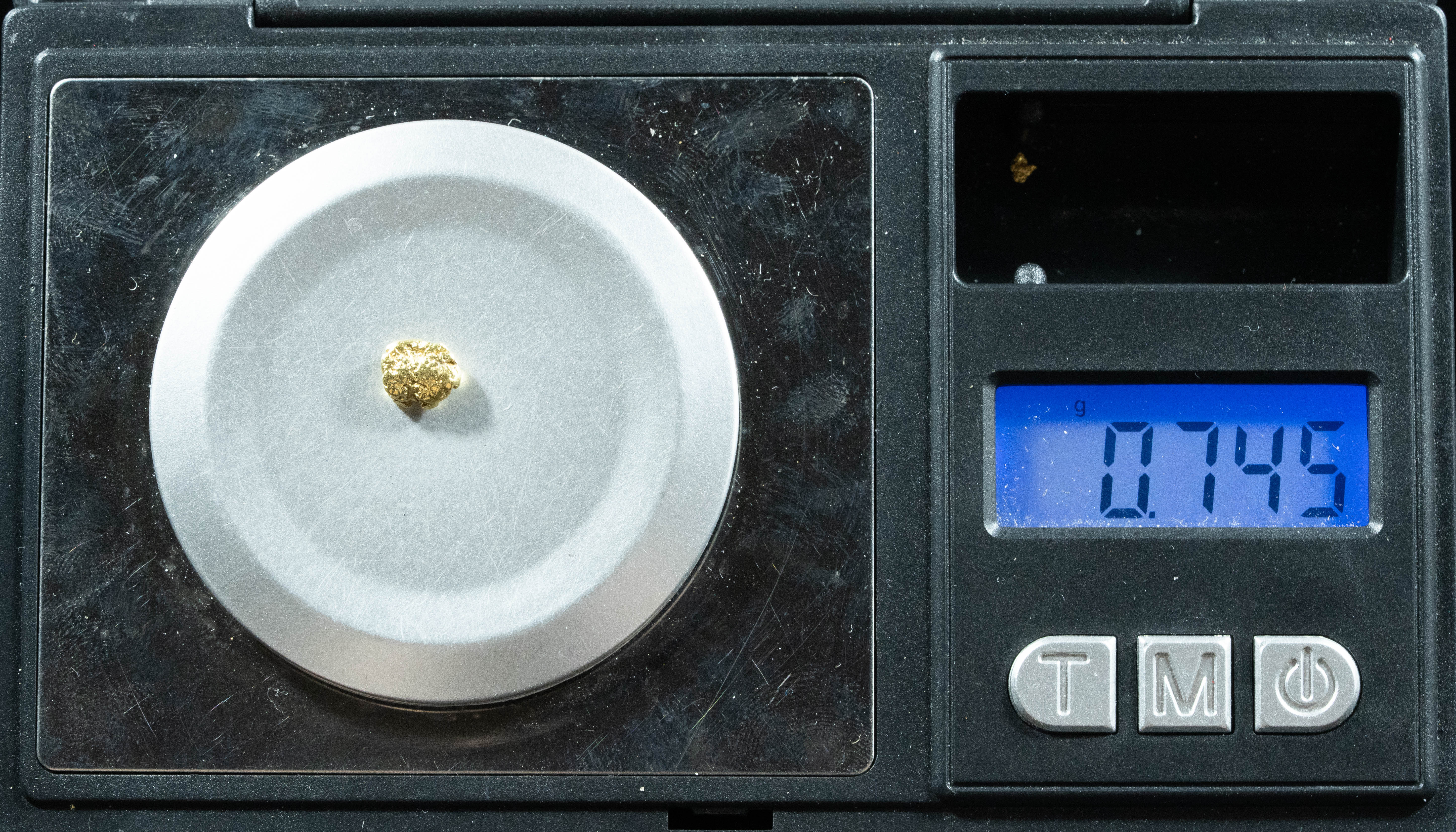 #9 Alaskan BC Natural Gold Nugget .745 Grams Genuine