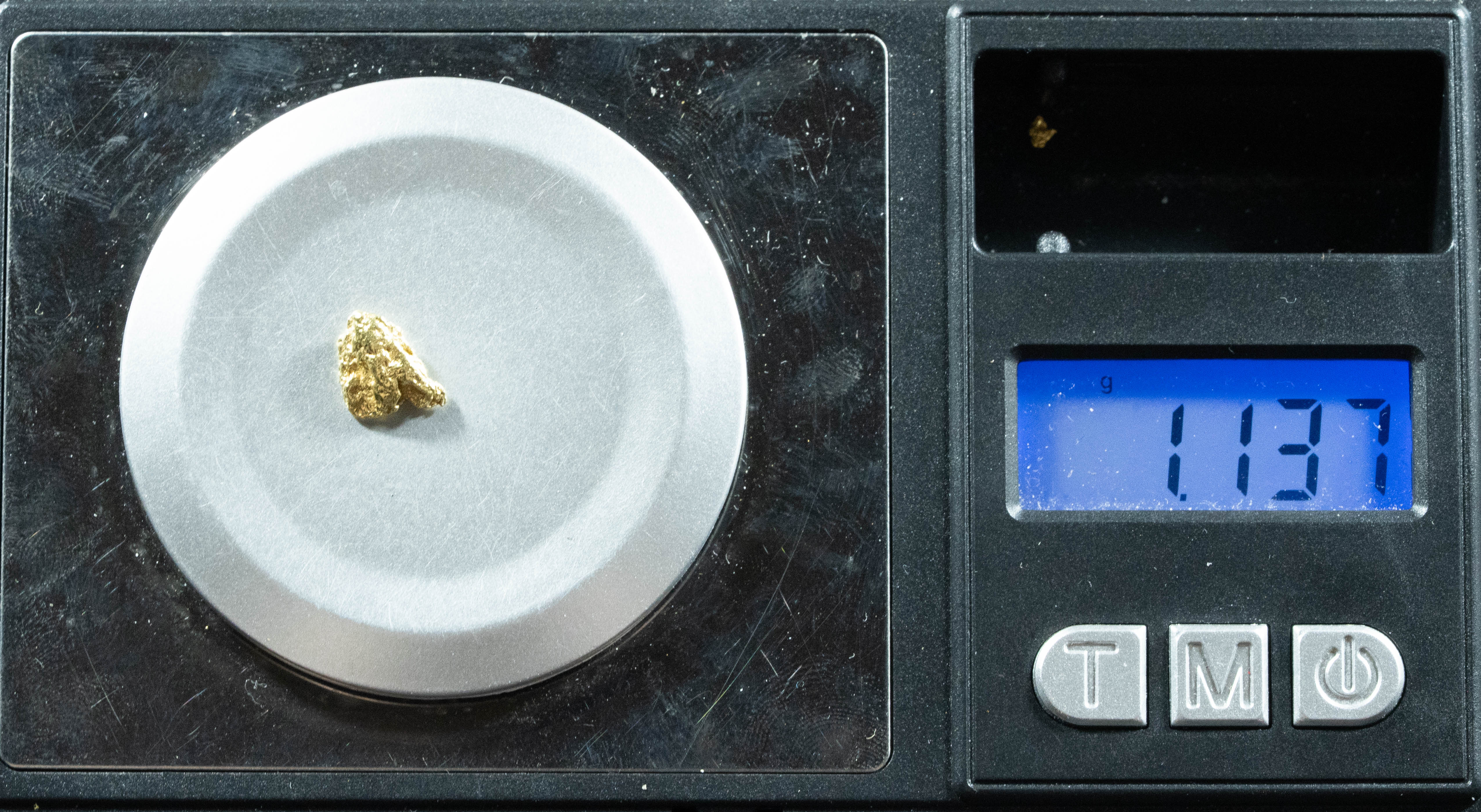 #14 Alaskan BC Natural Gold Nugget 1.13 Grams Genuine