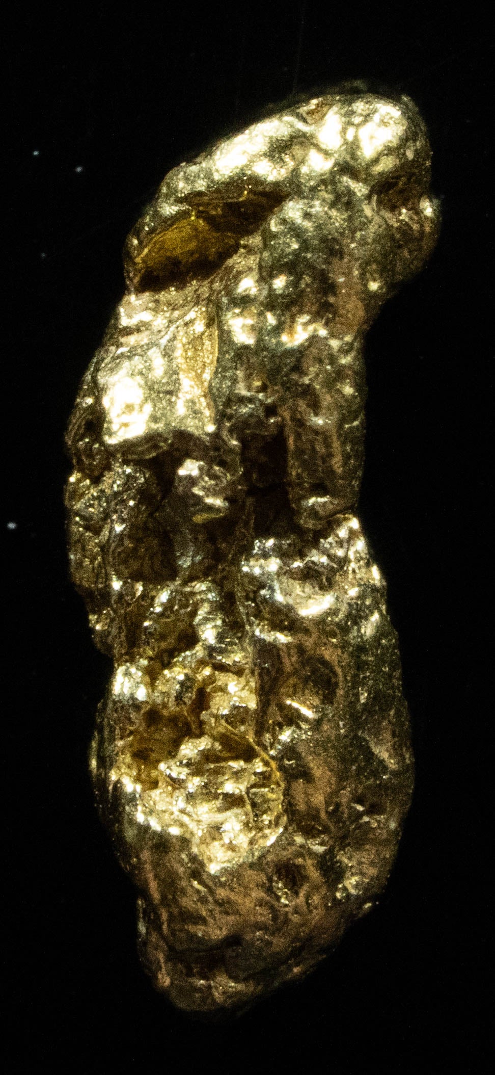 #22 Alaskan BC Natural Gold Nugget .95 Grams Genuine