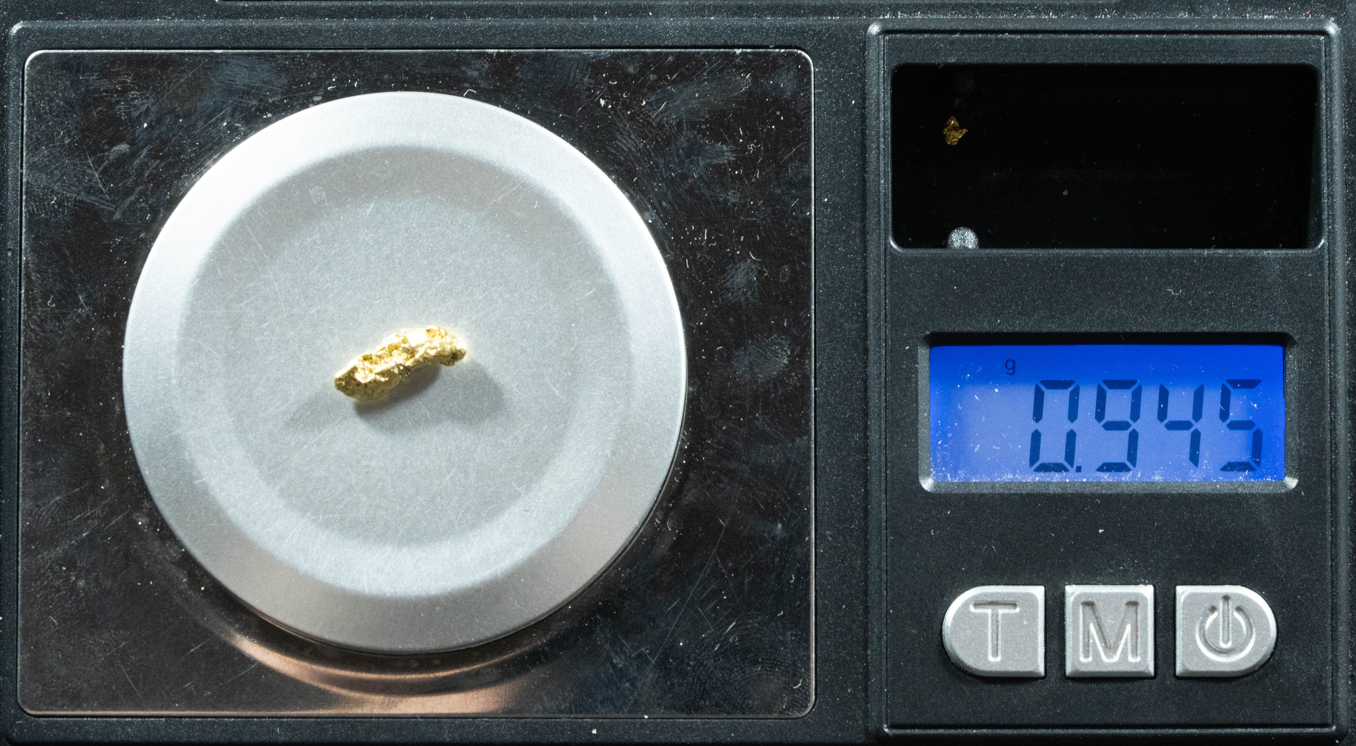 #22 Alaskan BC Natural Gold Nugget .95 Grams Genuine
