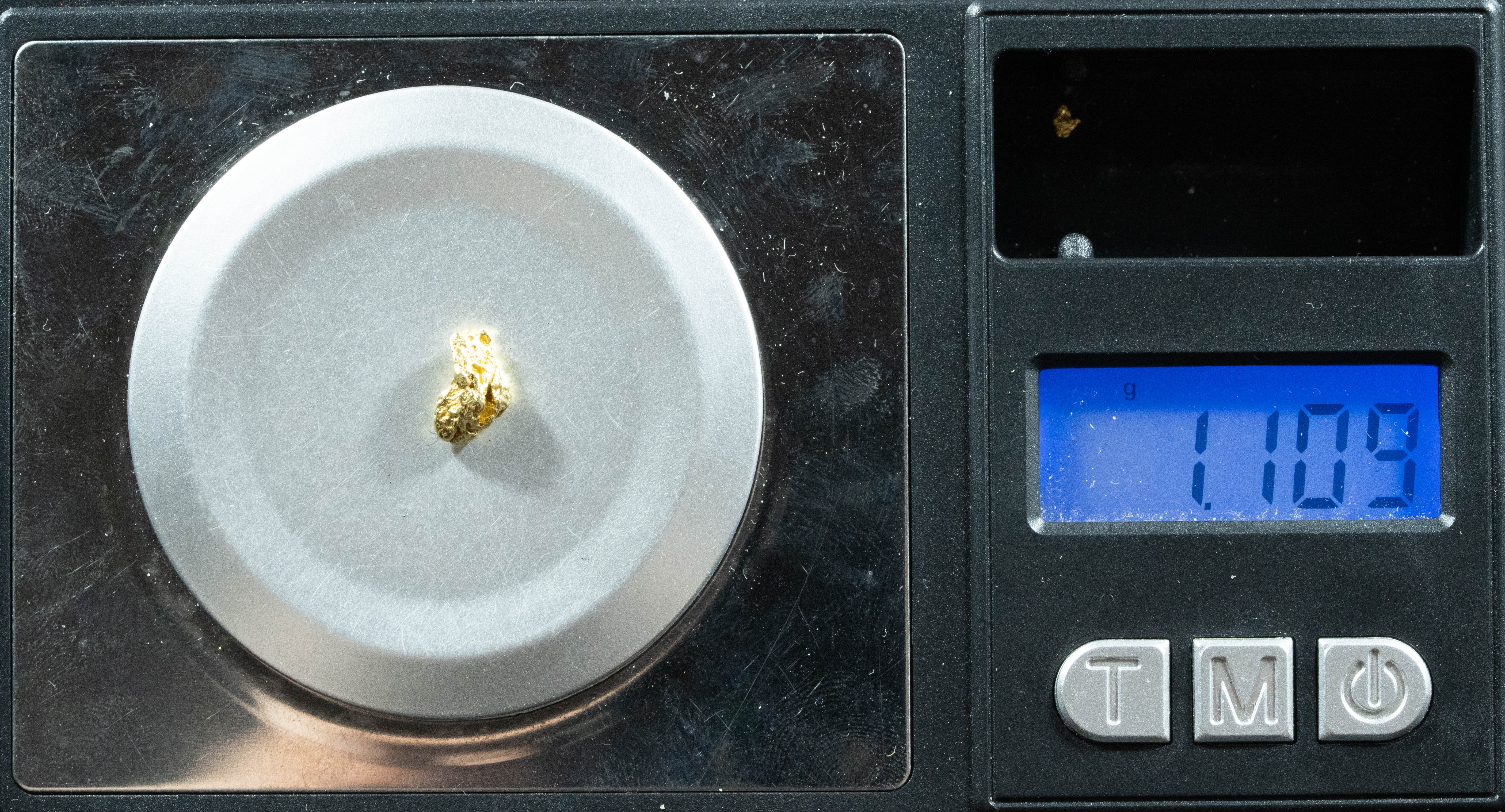 #24 Alaskan BC Natural Gold Nugget 1.10 Grams Genuine