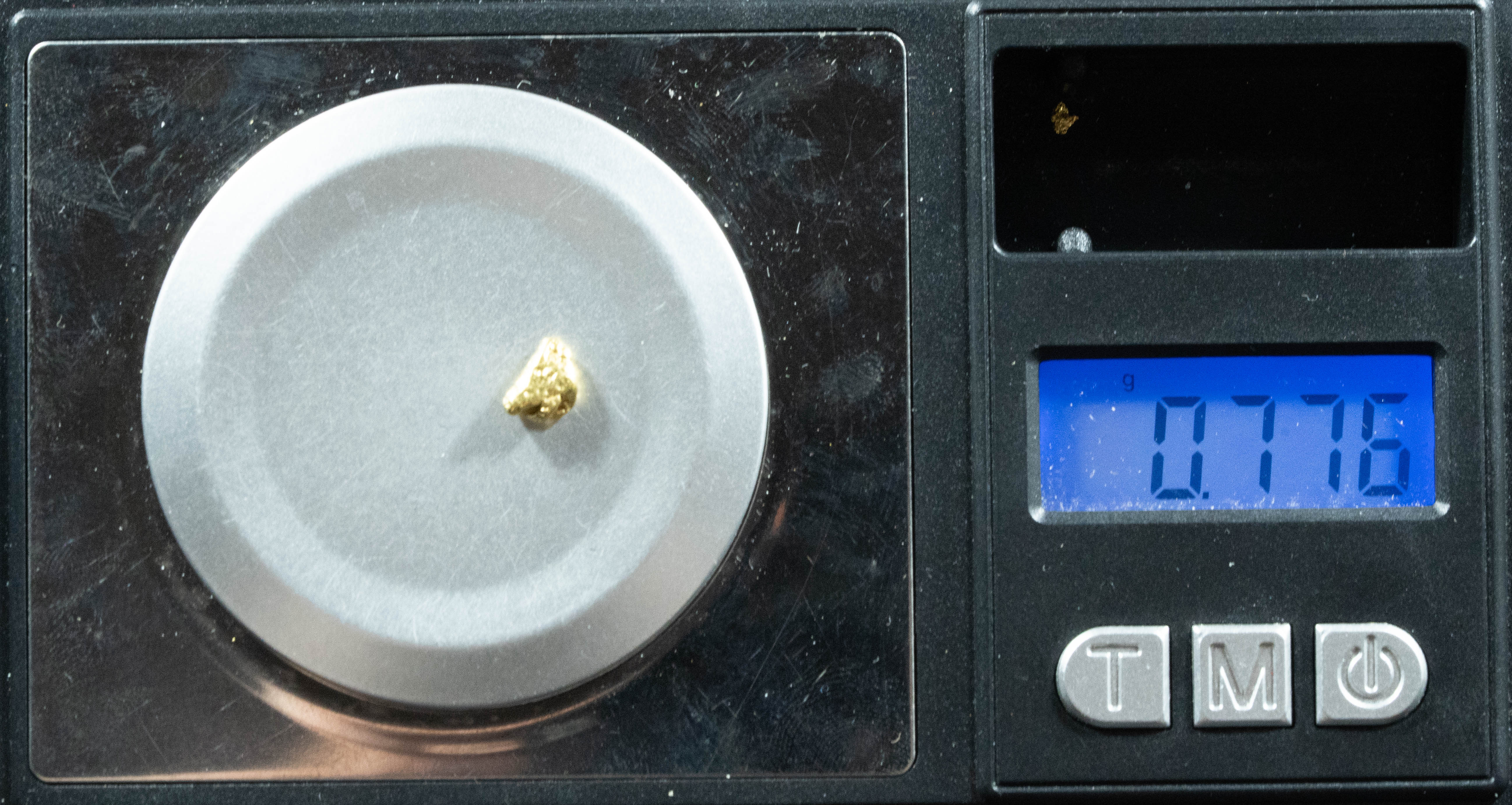 #25 Alaskan BC Natural Gold Nugget .77 Grams Genuine