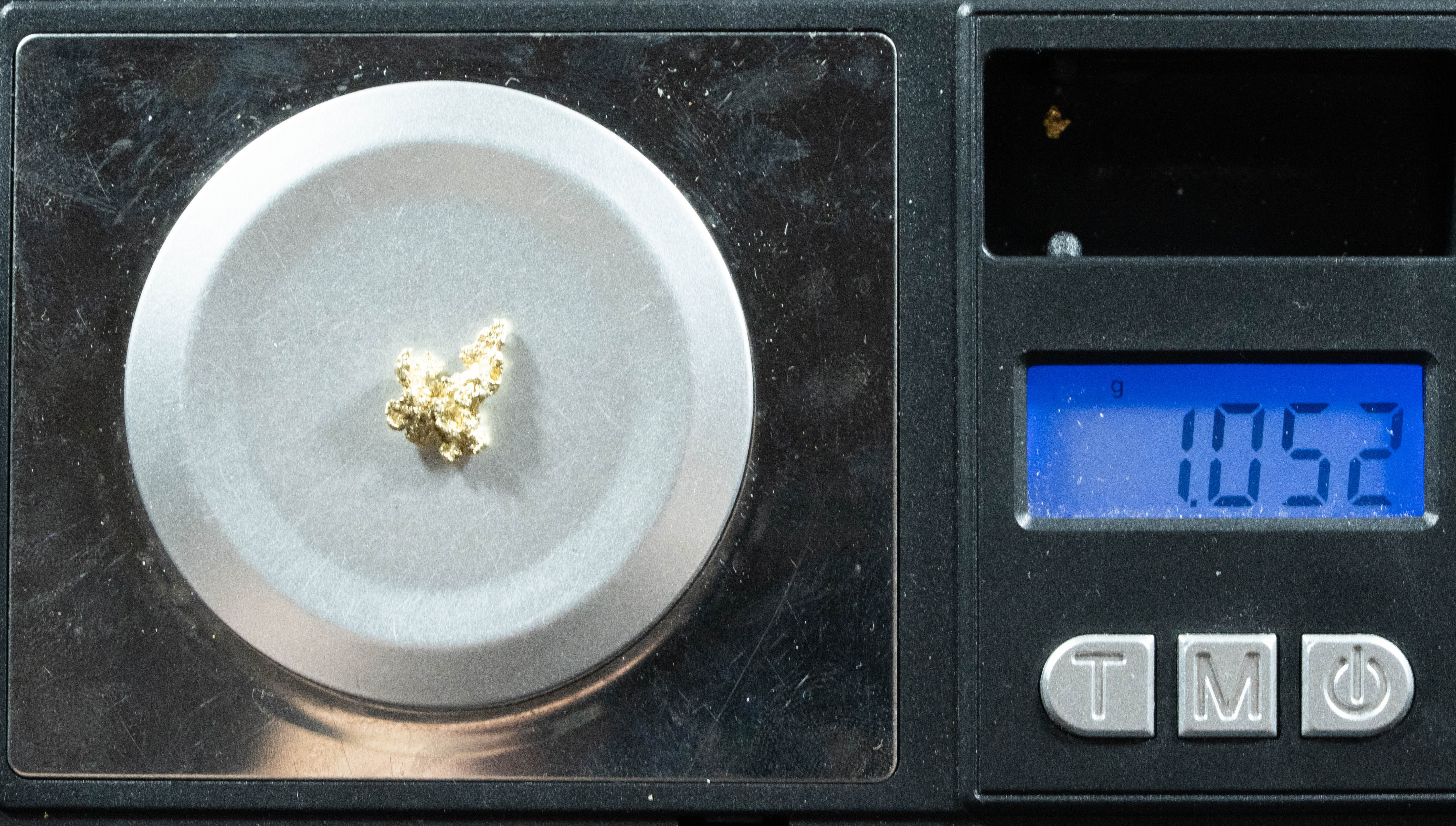#34 Alaskan BC Natural Gold Nugget 1.05 Grams Genuine