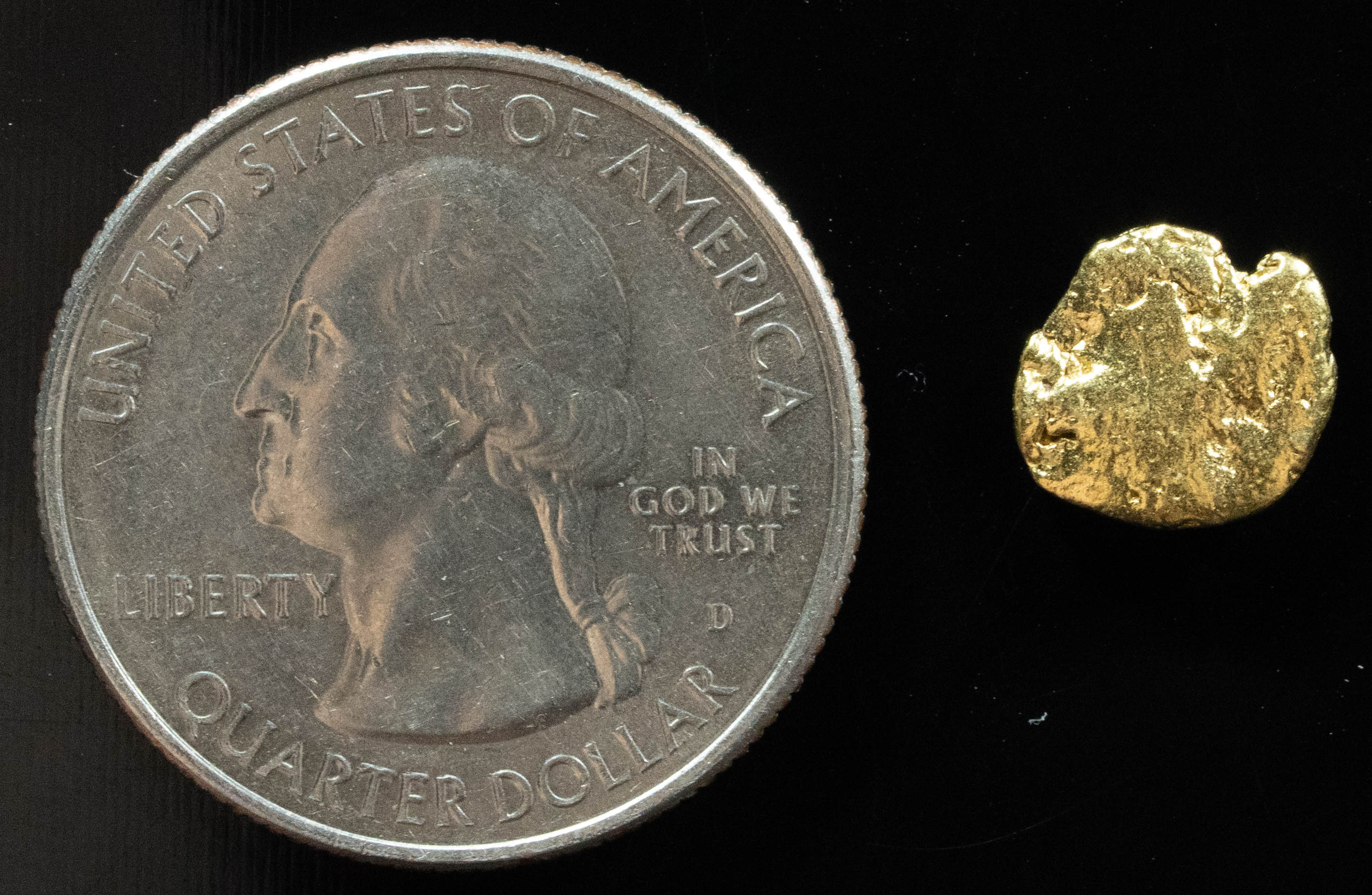 #37 Alaskan BC Natural Gold Nugget 1.14 Grams Genuine