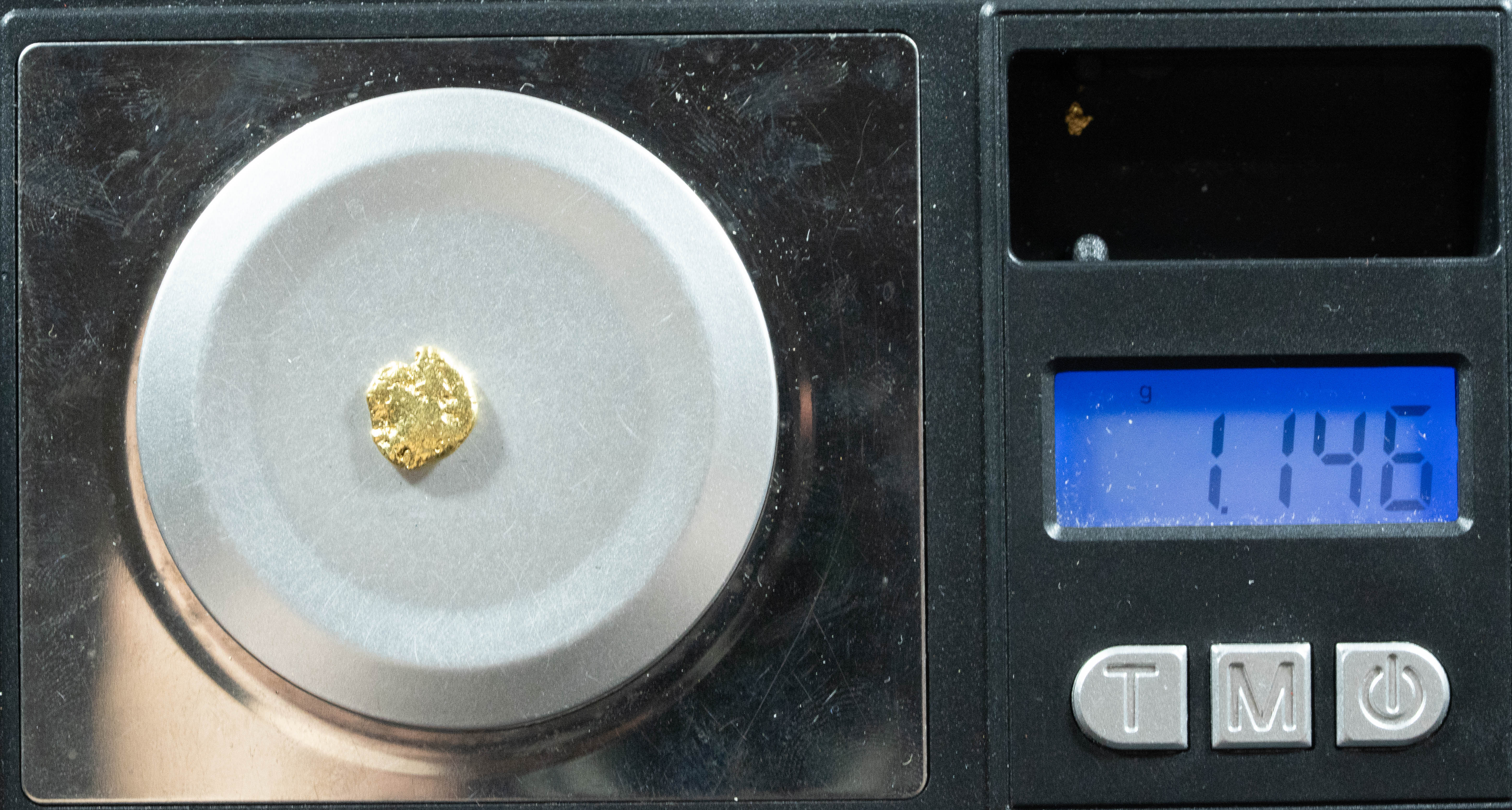 #37 Alaskan BC Natural Gold Nugget 1.14 Grams Genuine
