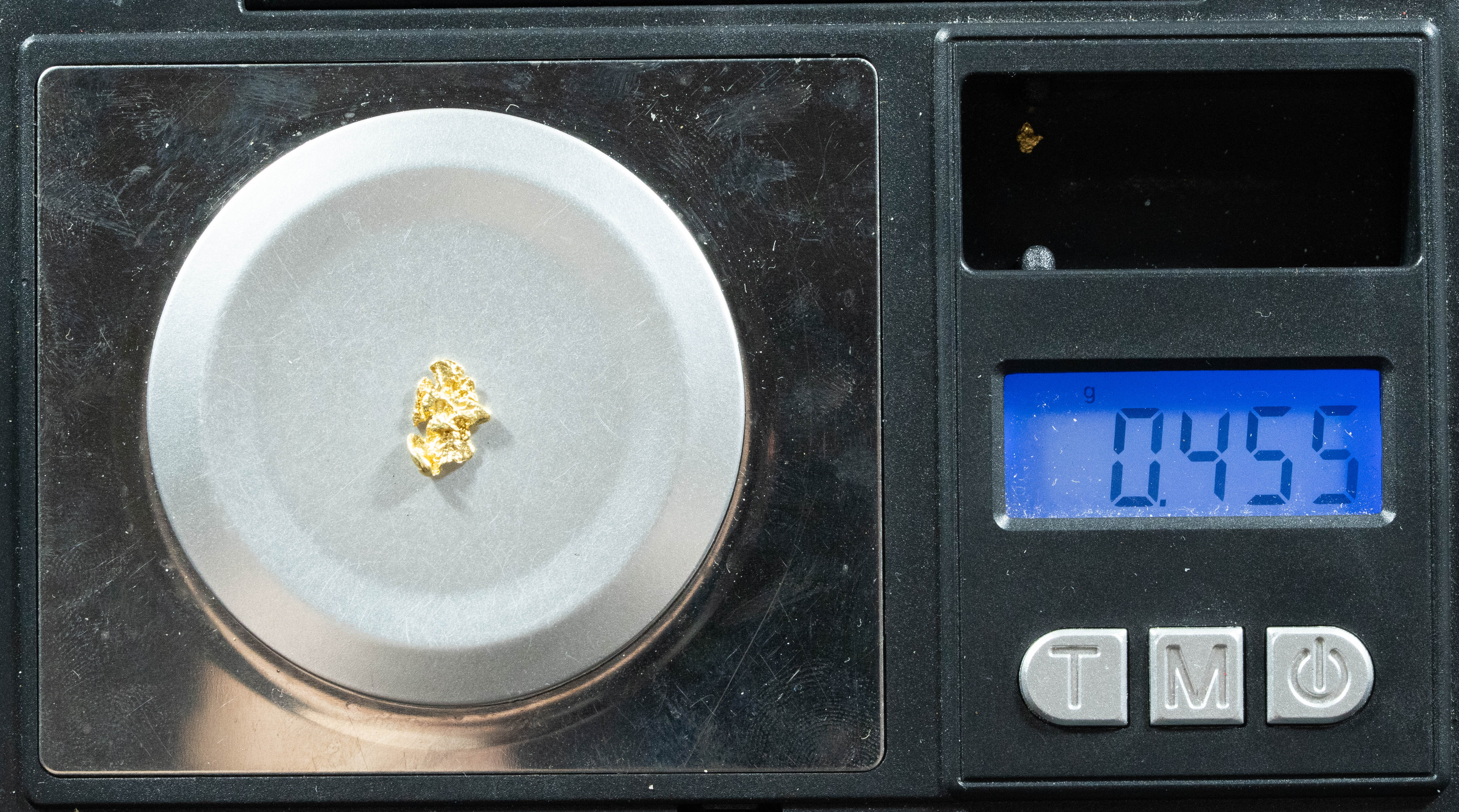 #38 Alaskan BC Natural Gold Nugget .45 Grams Genuine