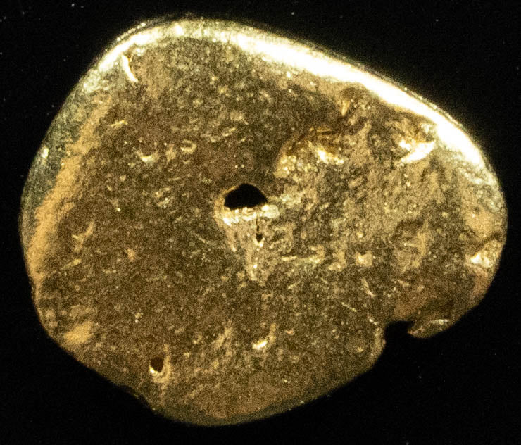 #39 Alaskan BC Natural Gold Nugget .50 Grams Genuine