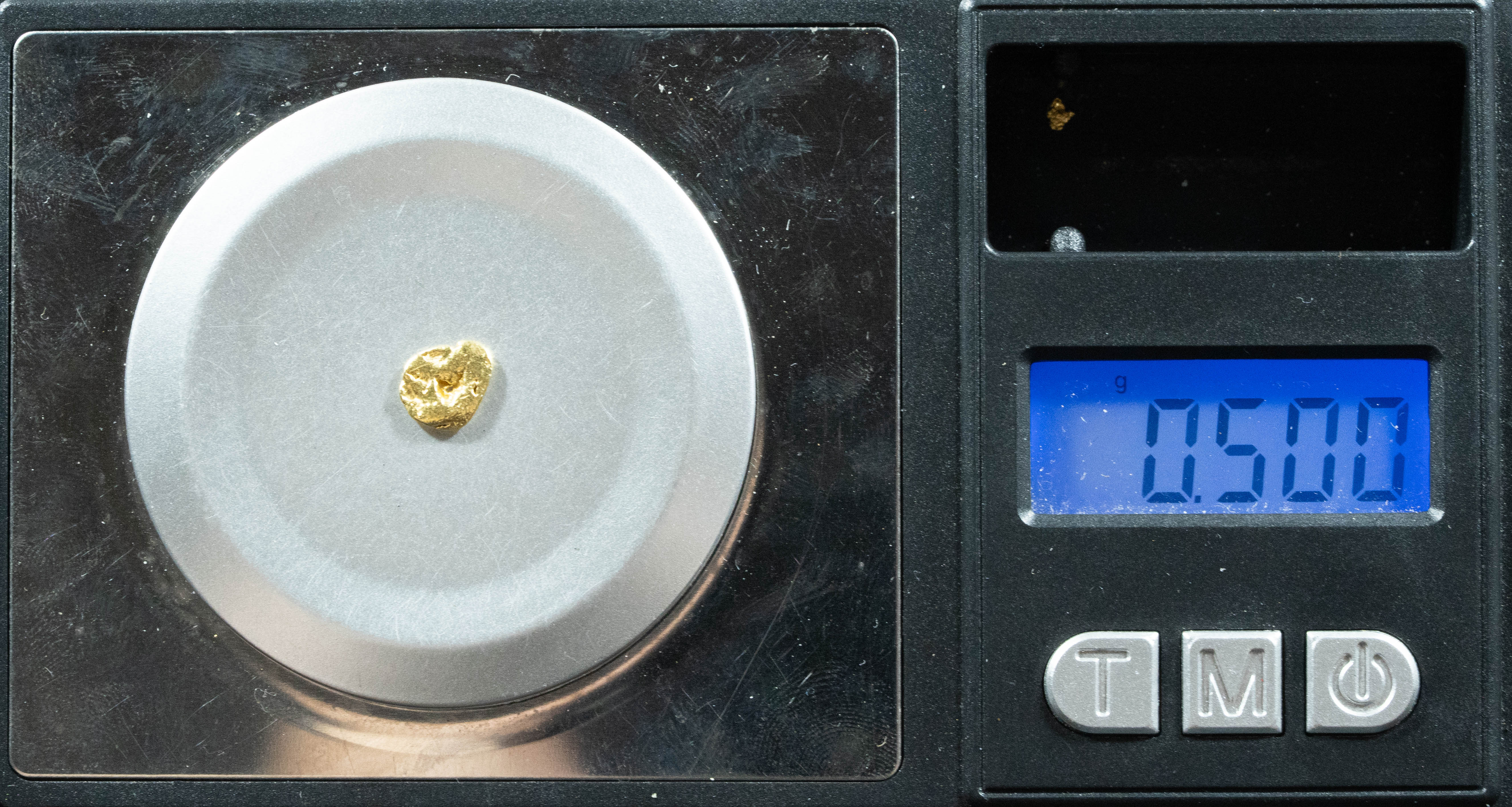#39 Alaskan BC Natural Gold Nugget .50 Grams Genuine