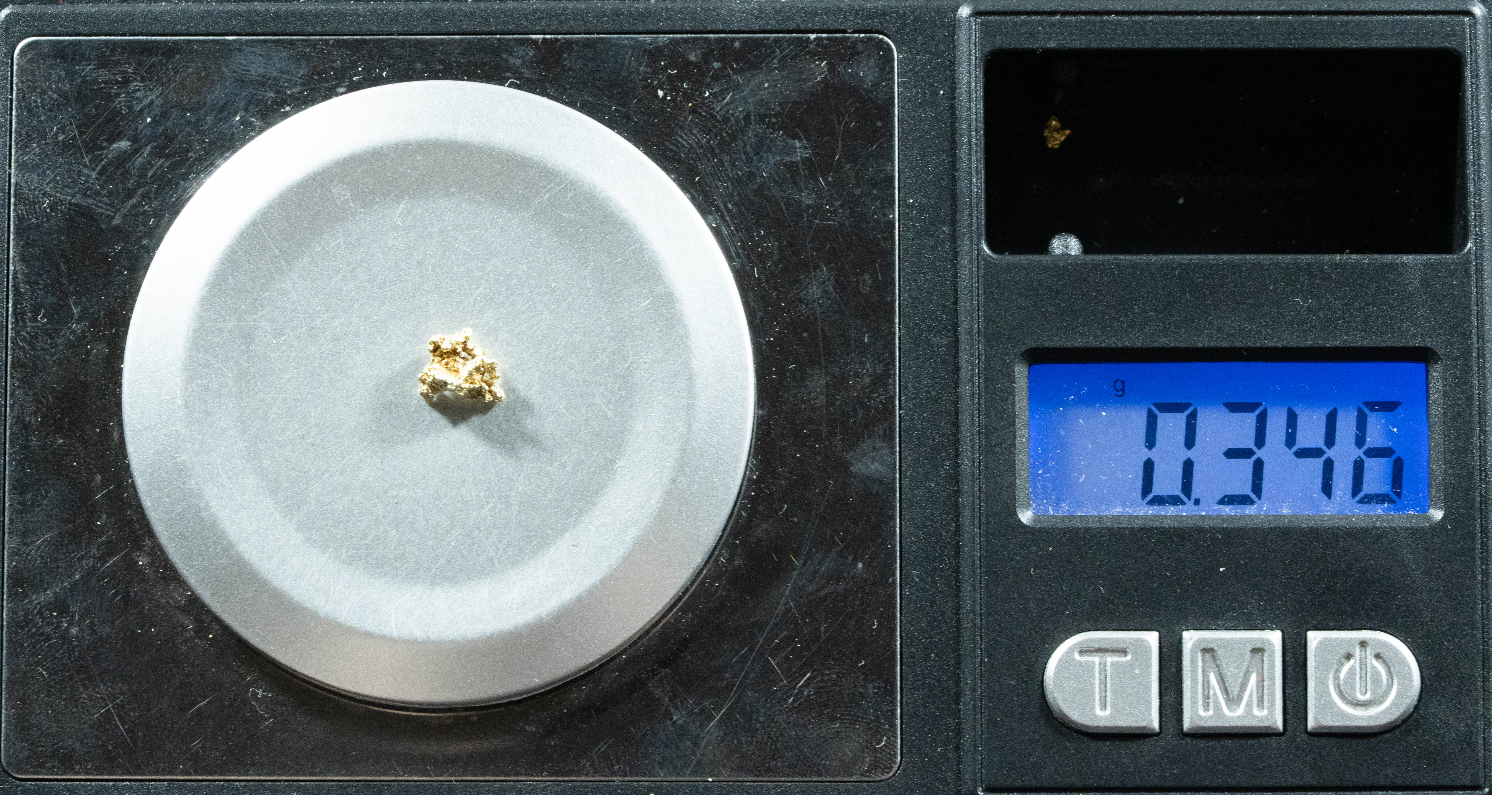 #47 Alaskan BC Natural Gold Nugget .34 Grams Genuine