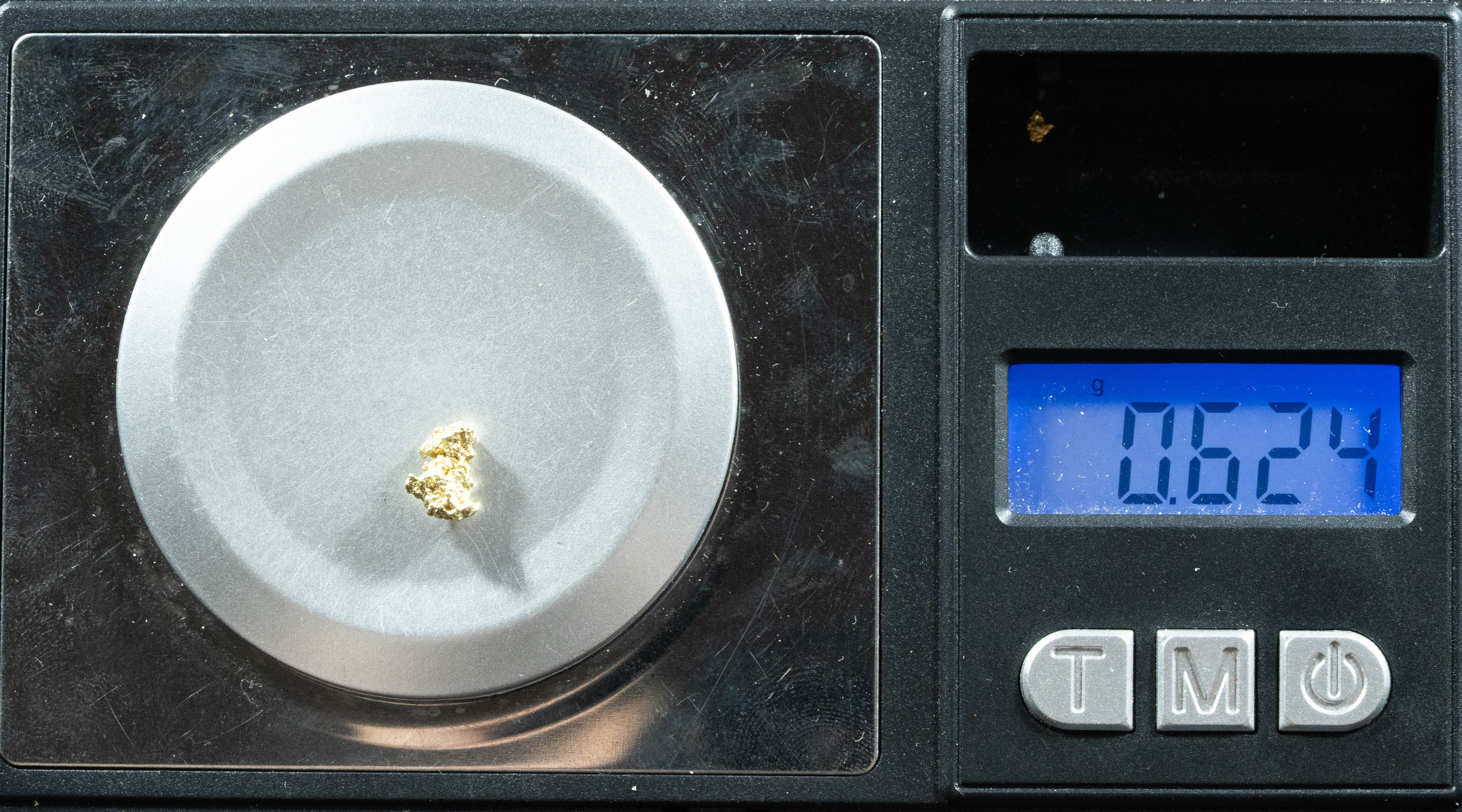 #48 Alaskan BC Natural Gold Nugget .62 Grams Genuine