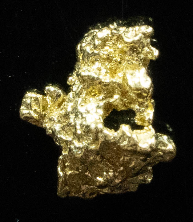 #49 Alaskan BC Natural Gold Nugget .30 Grams Genuine