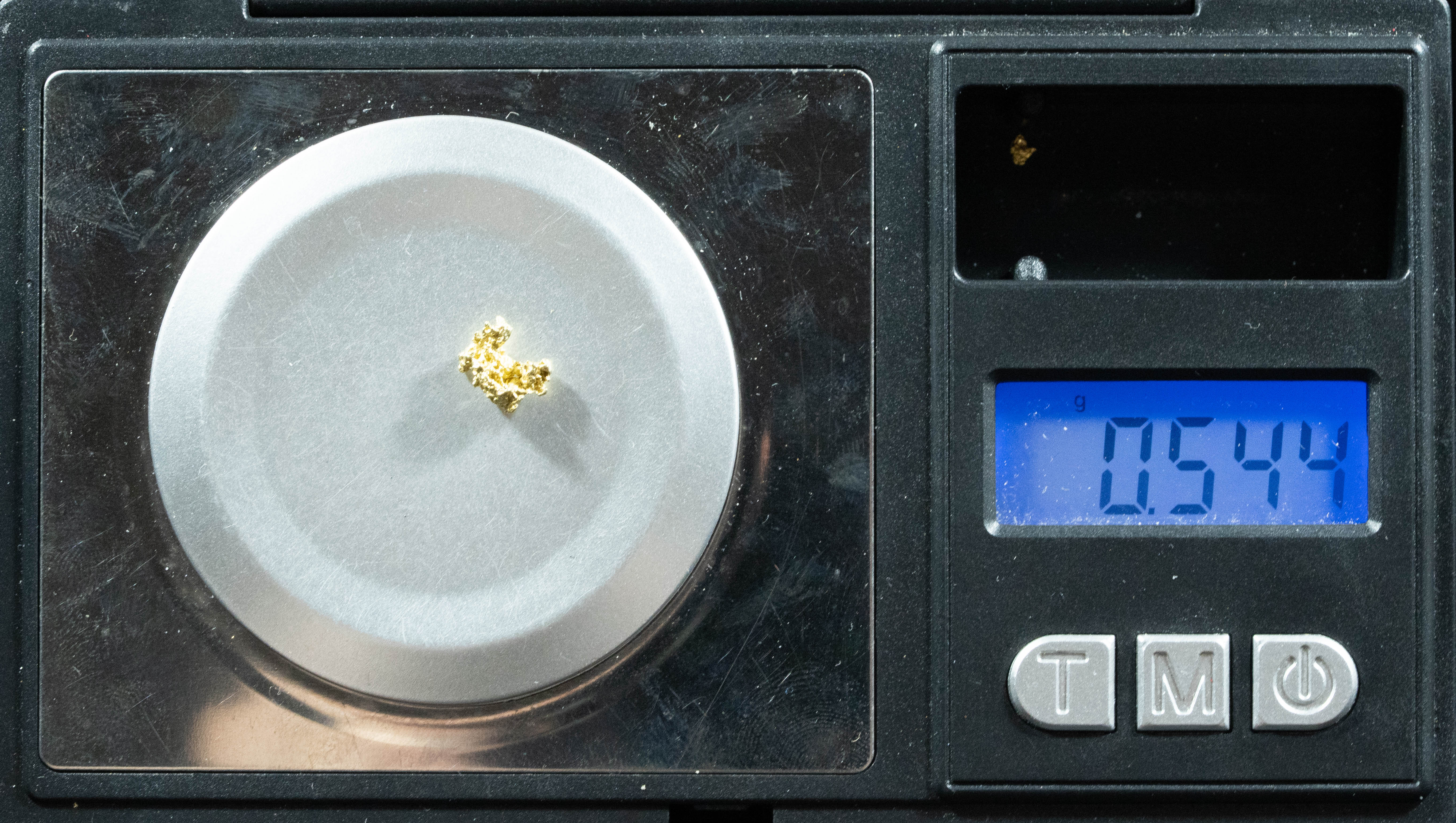 #51 Alaskan BC Natural Gold Nugget .544 Grams Genuine
