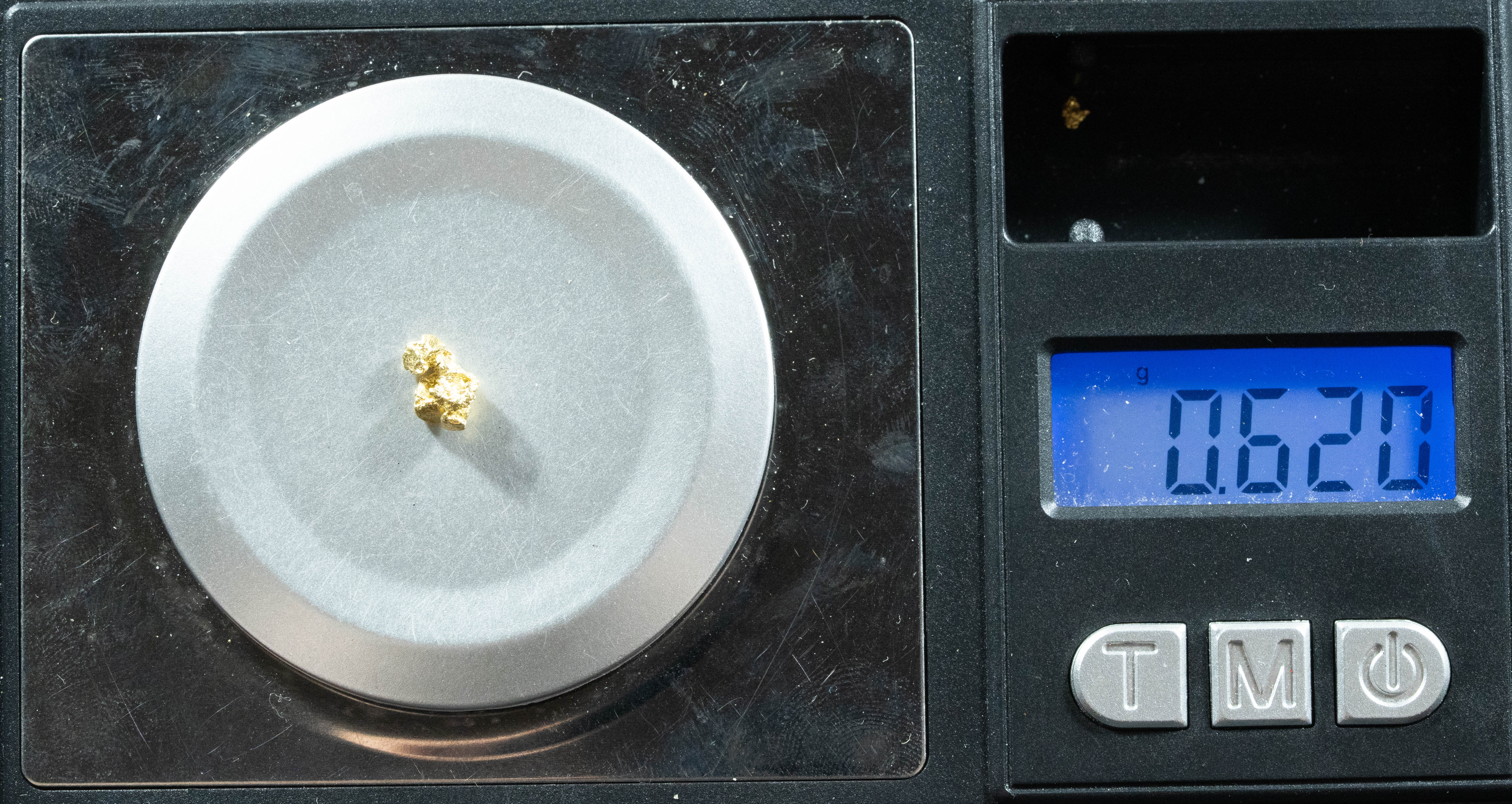 #60 Alaskan BC Natural Gold Nugget .62 Grams Genuine