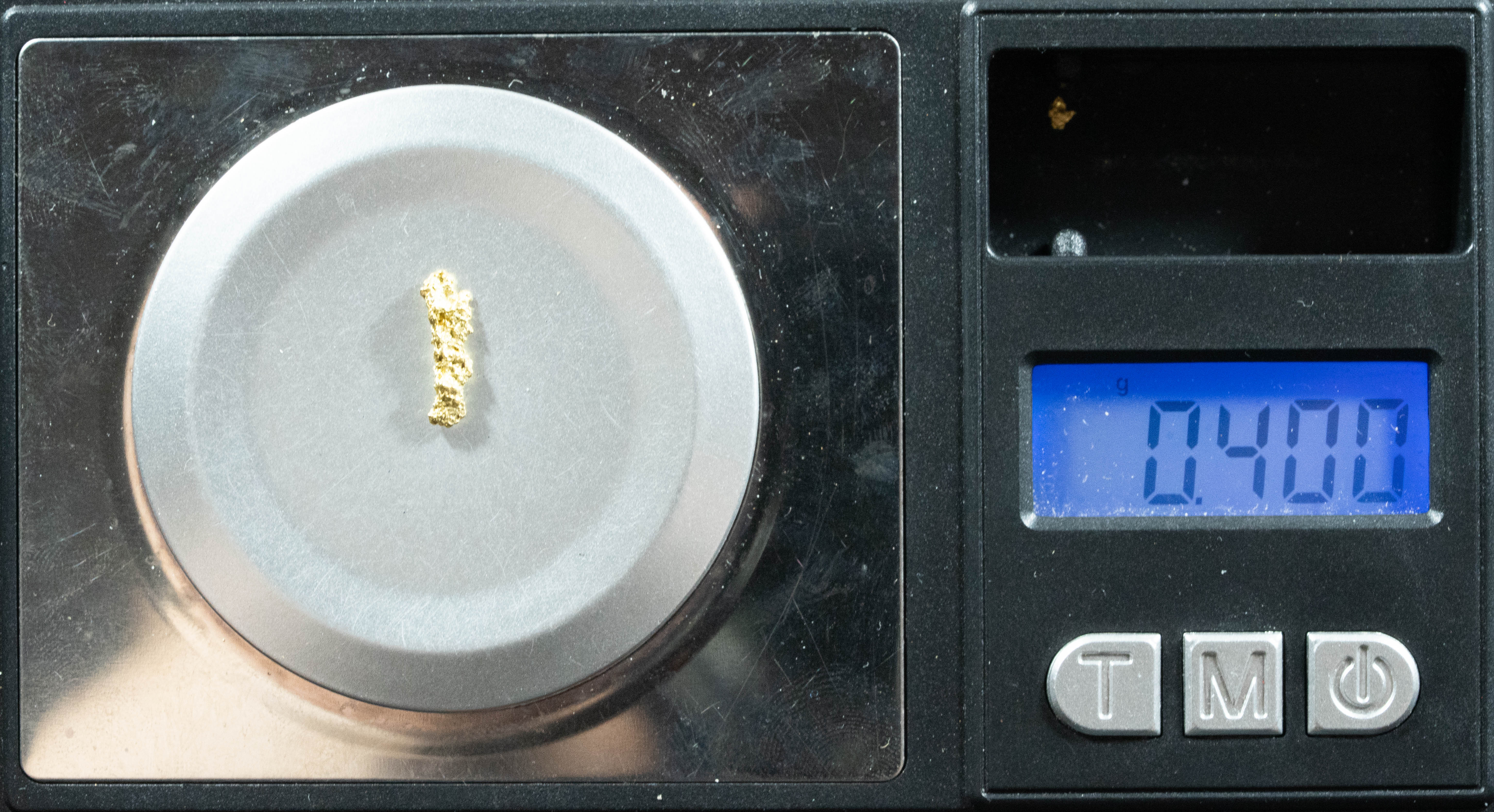 #68 Alaskan BC Natural Gold Nugget .40 Grams Genuine