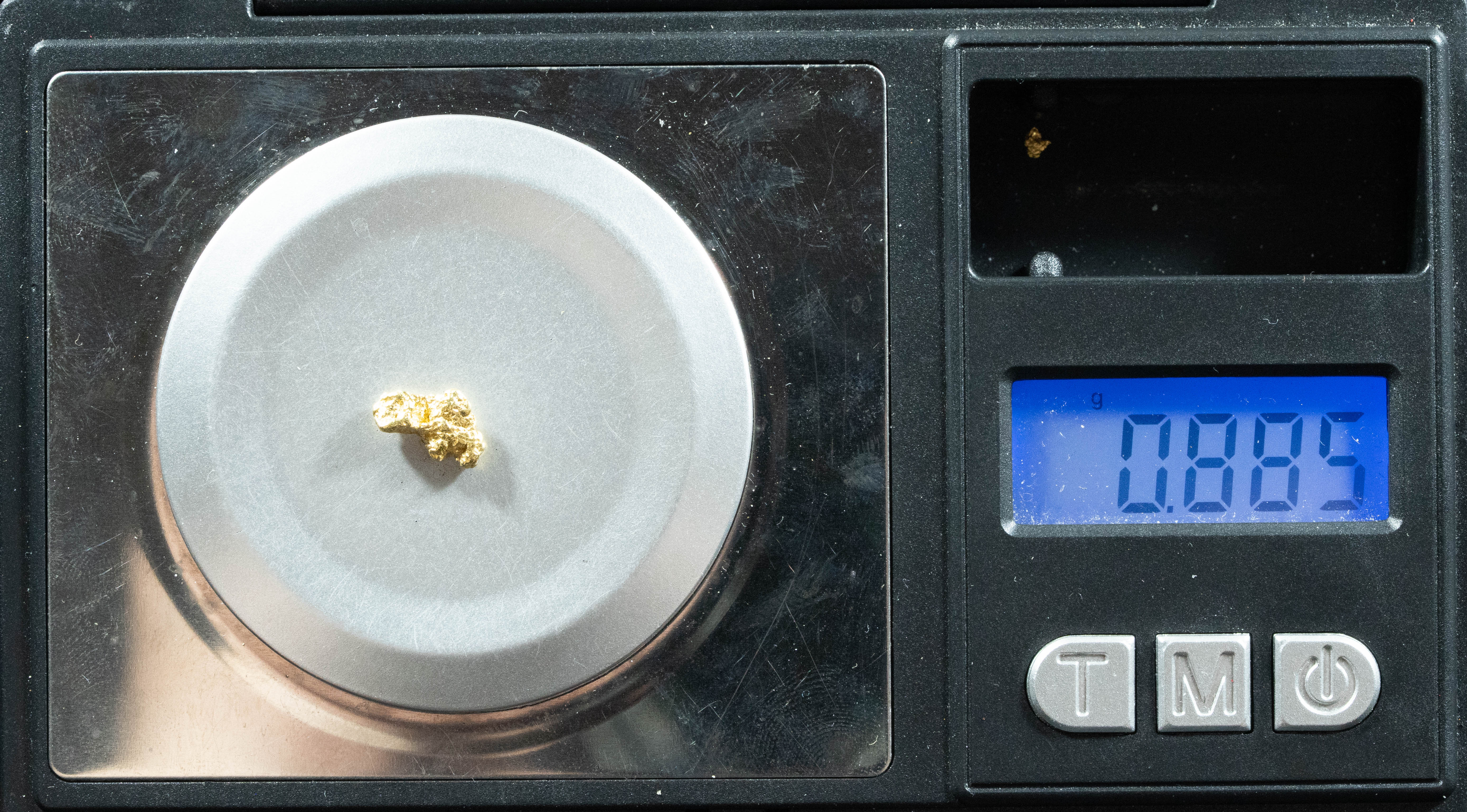 #70 Alaskan BC Natural Gold Nugget .88 Grams Genuine