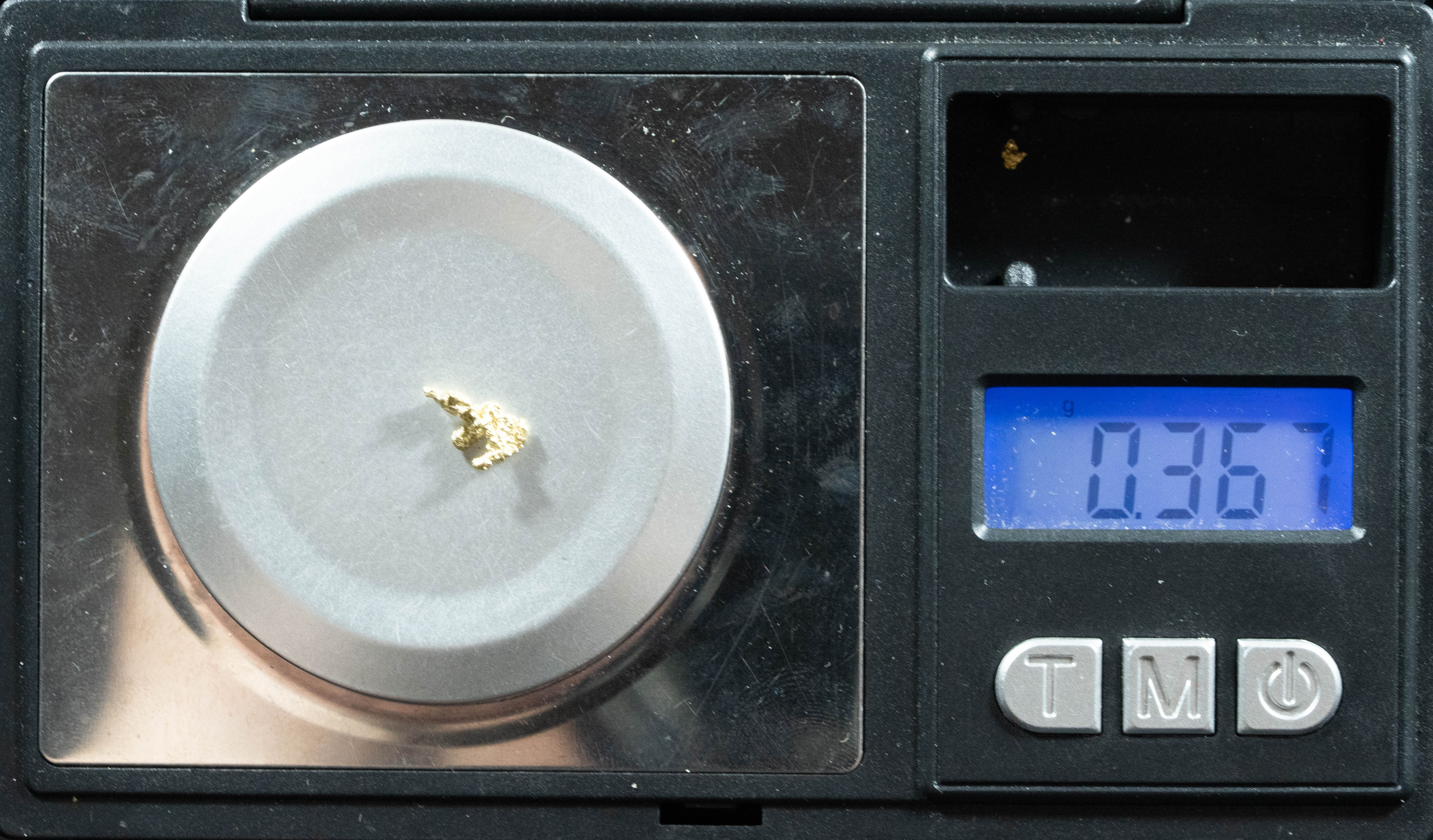 #73 Alaskan BC Natural Gold Nugget .36 Grams Genuine