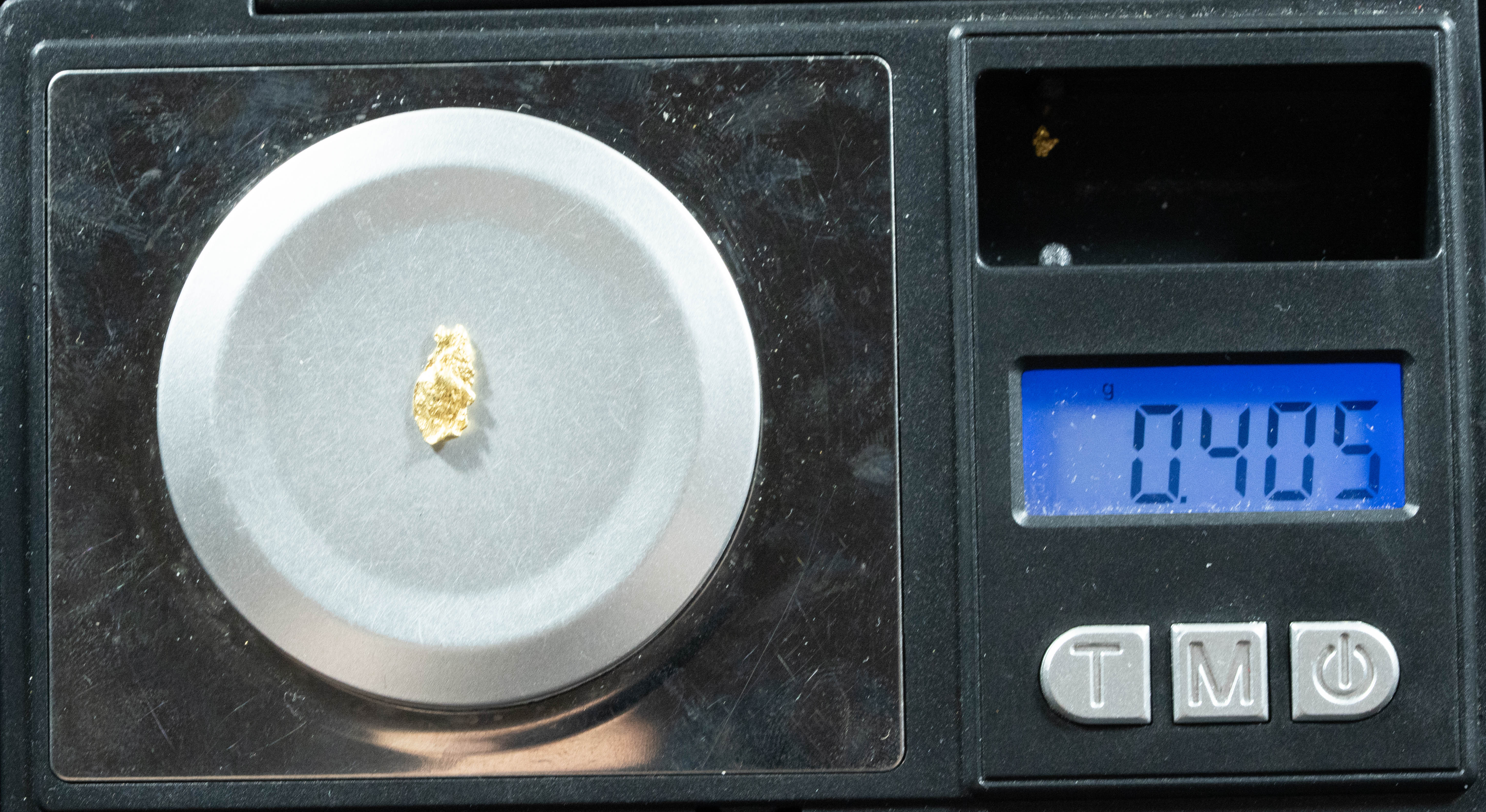#77 Alaskan BC Natural Gold Nugget .40 Grams Genuine