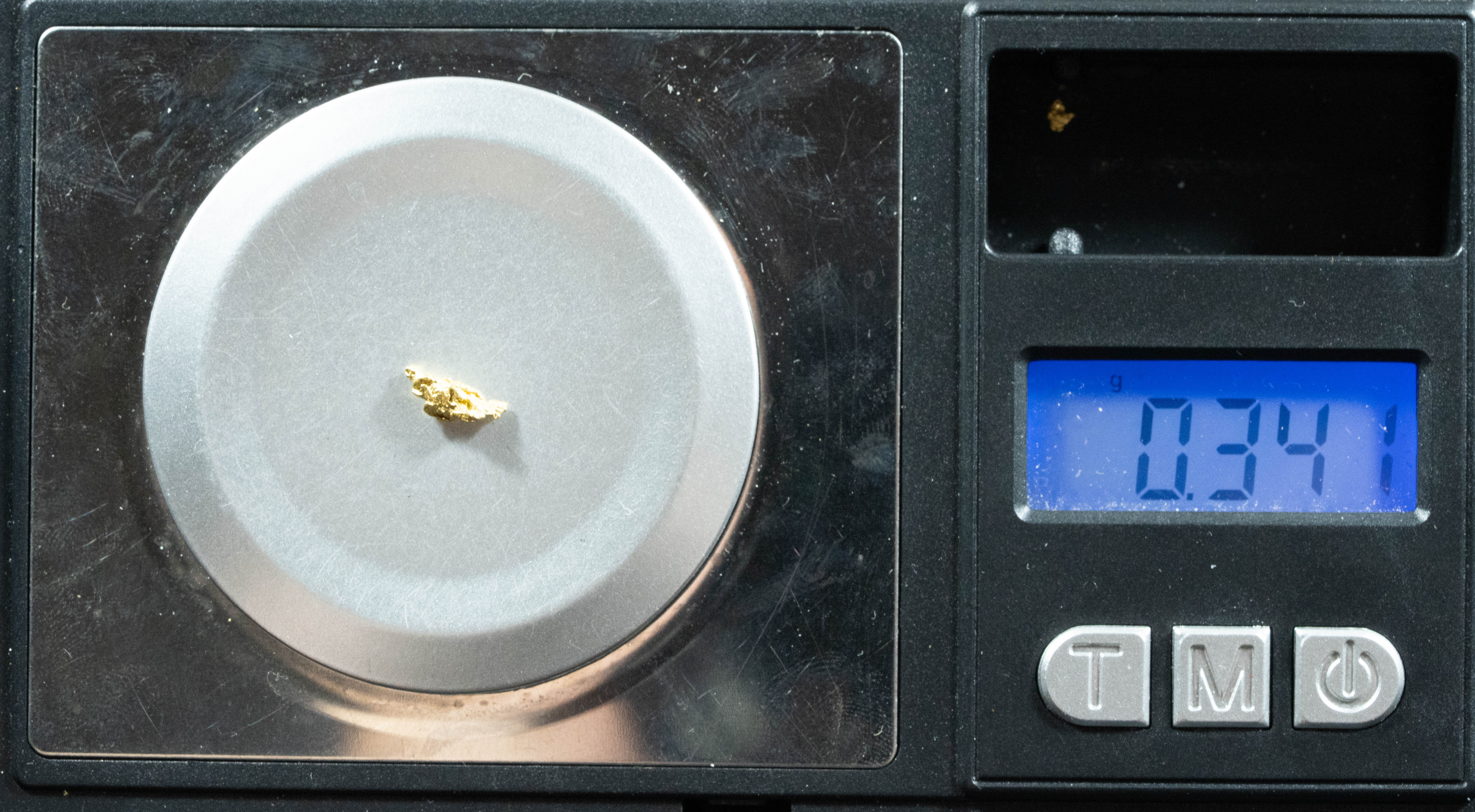 #82 Alaskan BC Natural Gold Nugget .34 Grams Genuine