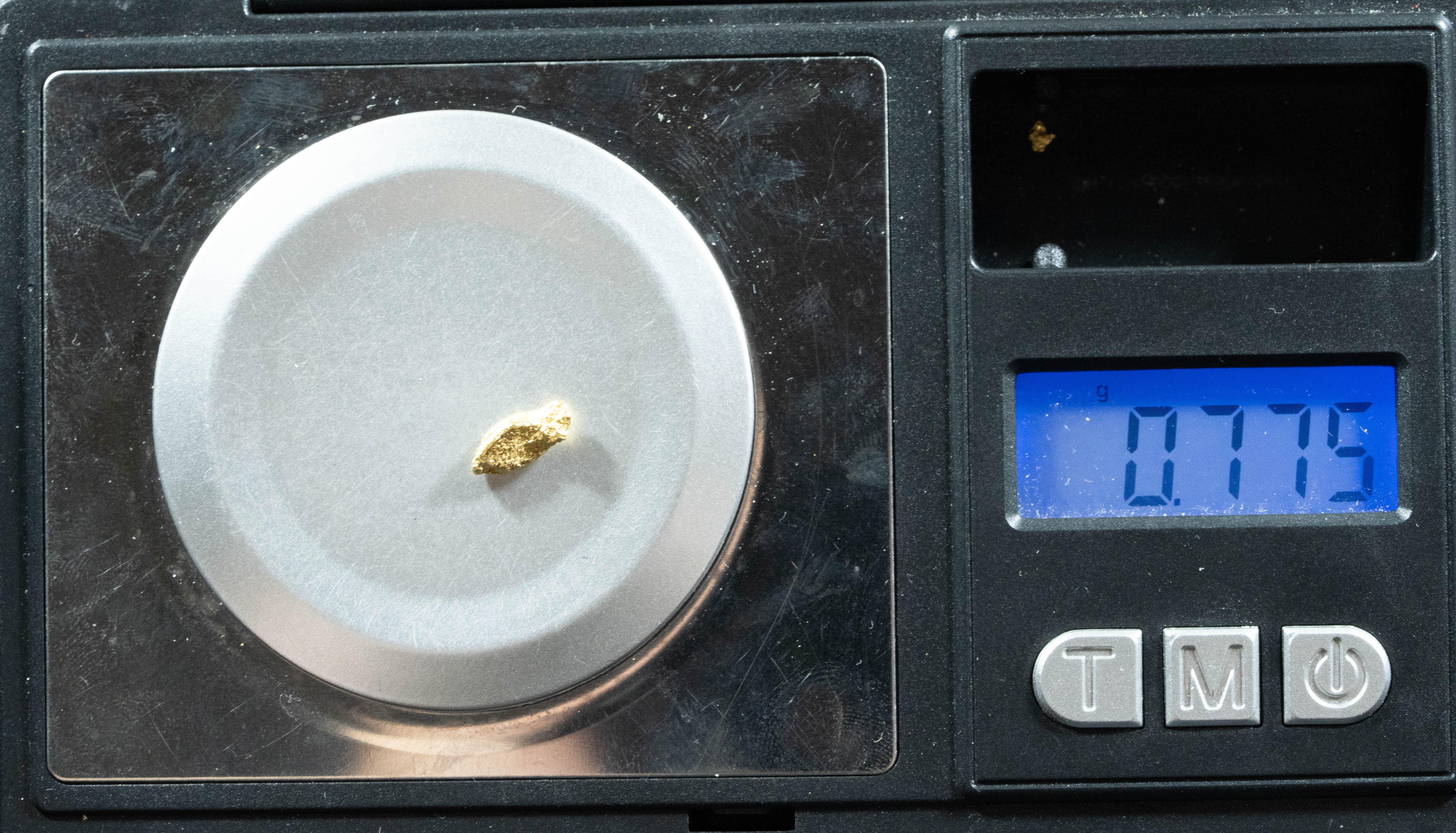 #87 Alaskan BC Natural Gold Nugget .77 Grams Genuine