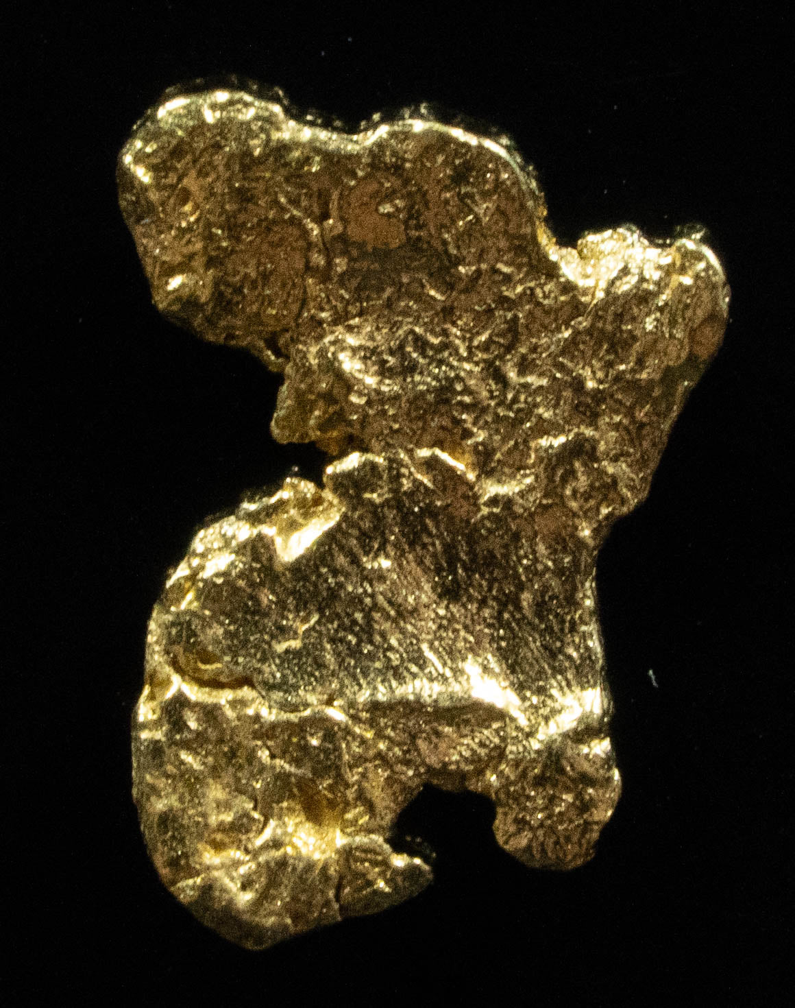 #109 Alaskan BC Natural Gold Nugget .38 Grams Genuine