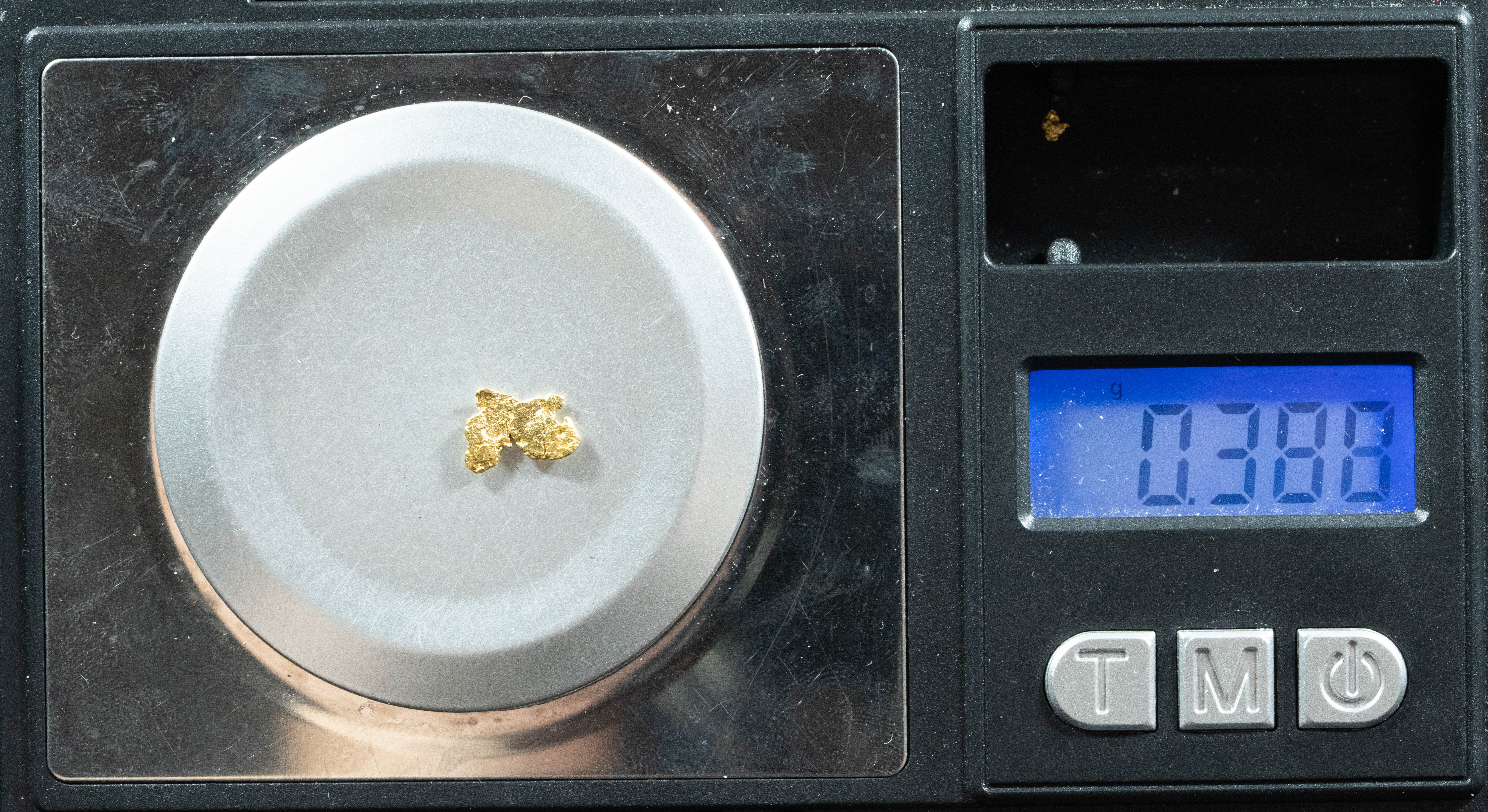 #109 Alaskan BC Natural Gold Nugget .38 Grams Genuine