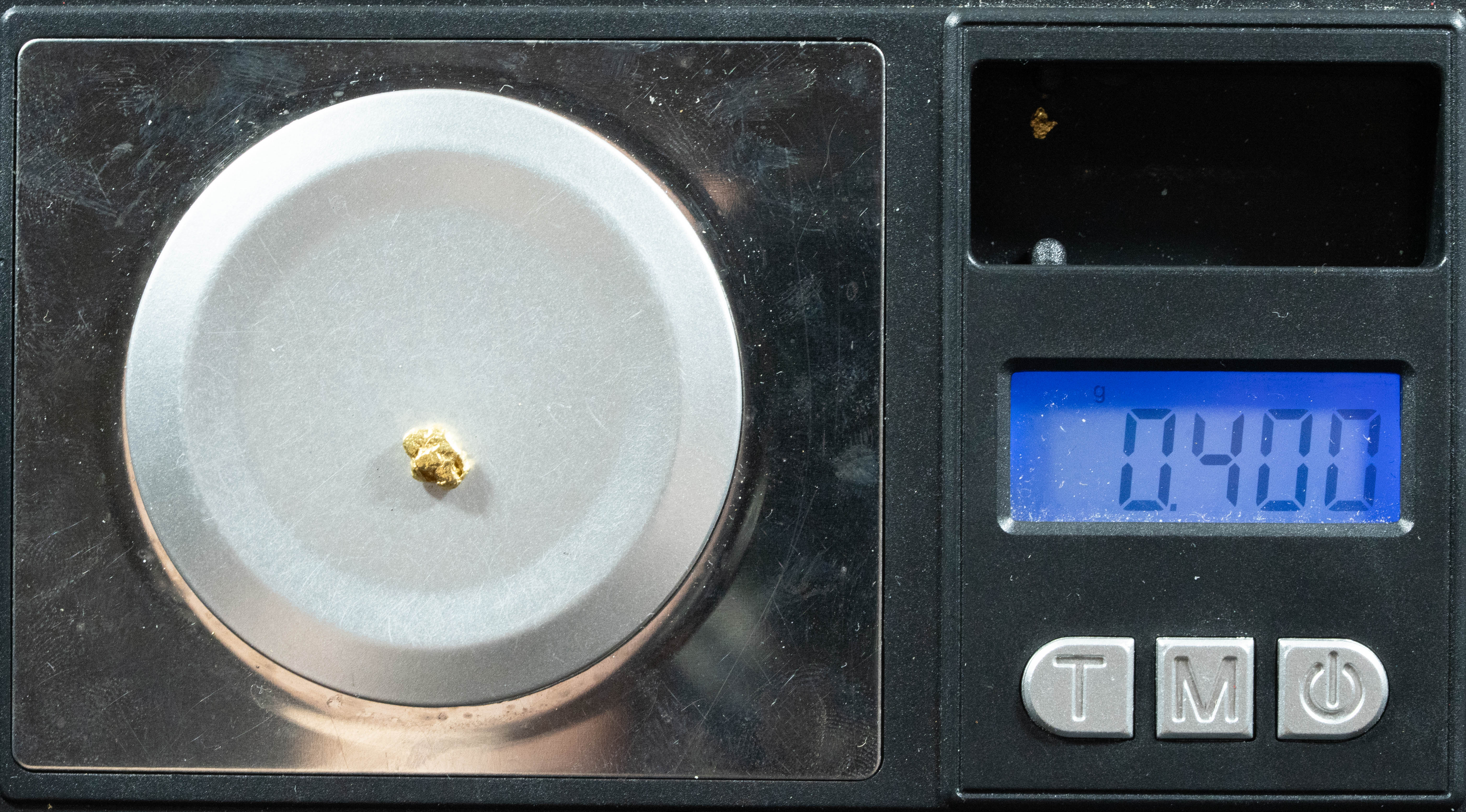 #111 Alaskan BC Natural Gold Nugget .40 Grams Genuine