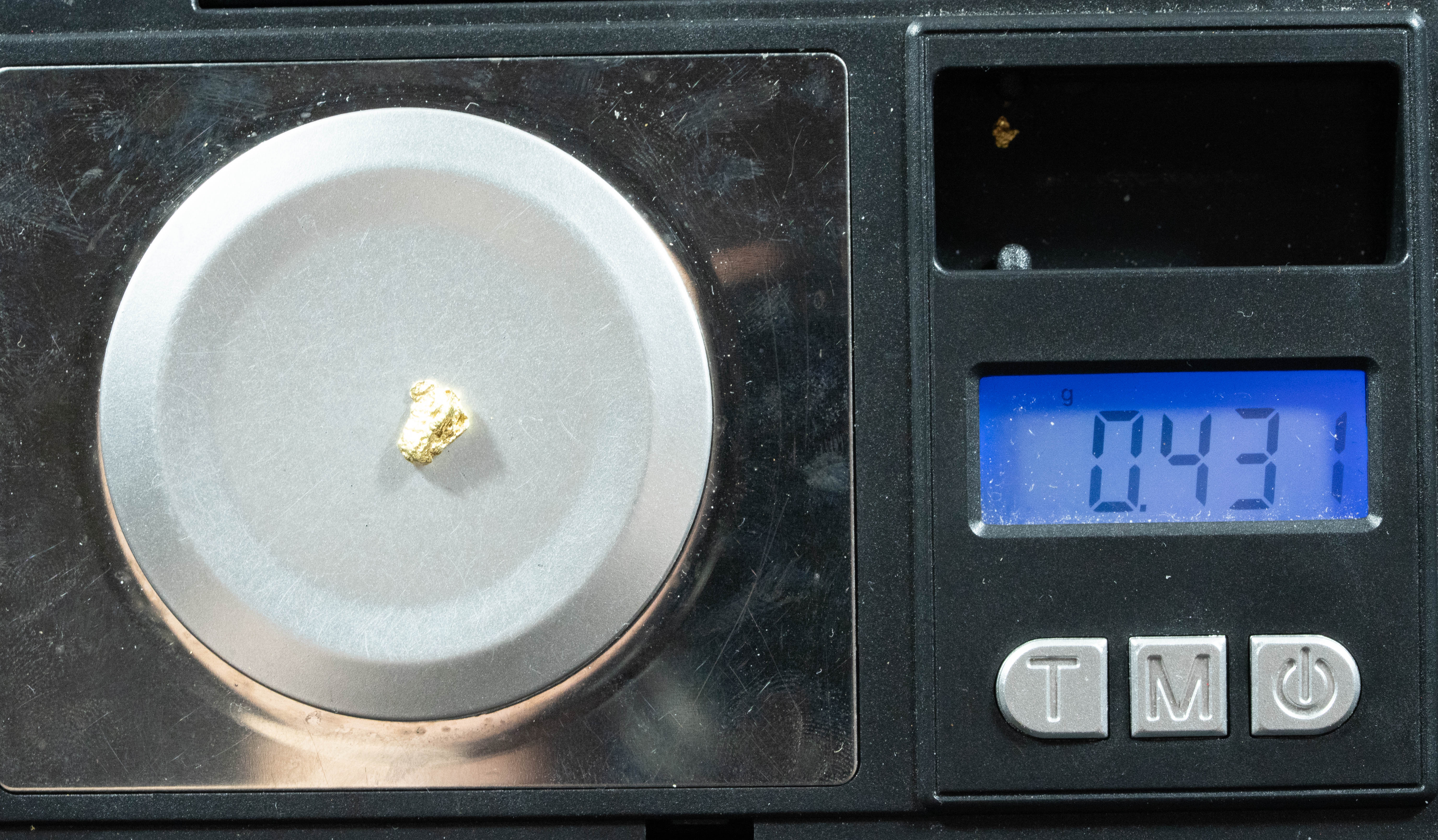 #115 Alaskan BC Natural Gold Nugget .43 Grams Genuine