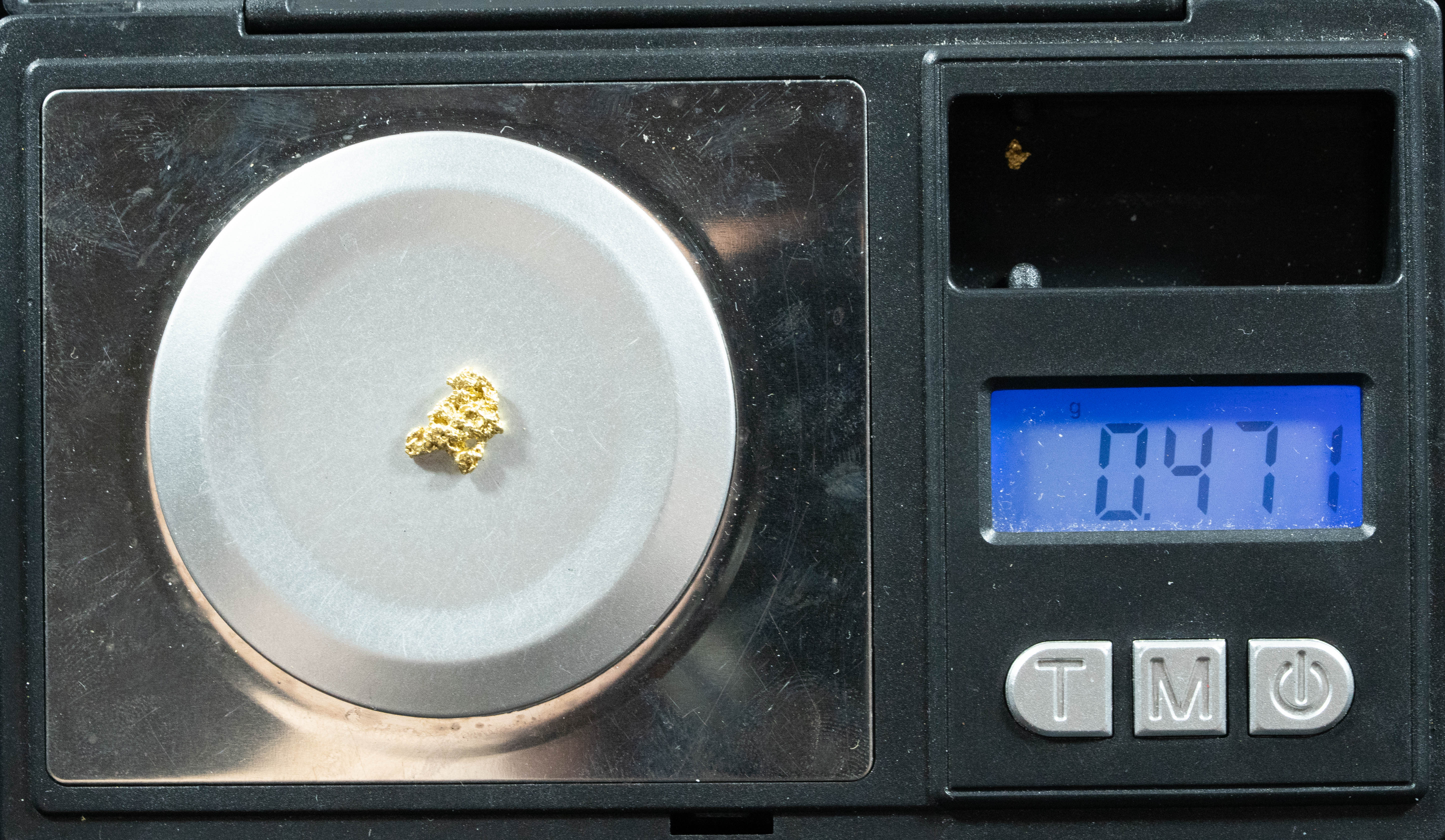 #118 Alaskan BC Natural Gold Nugget .47 Grams Genuine