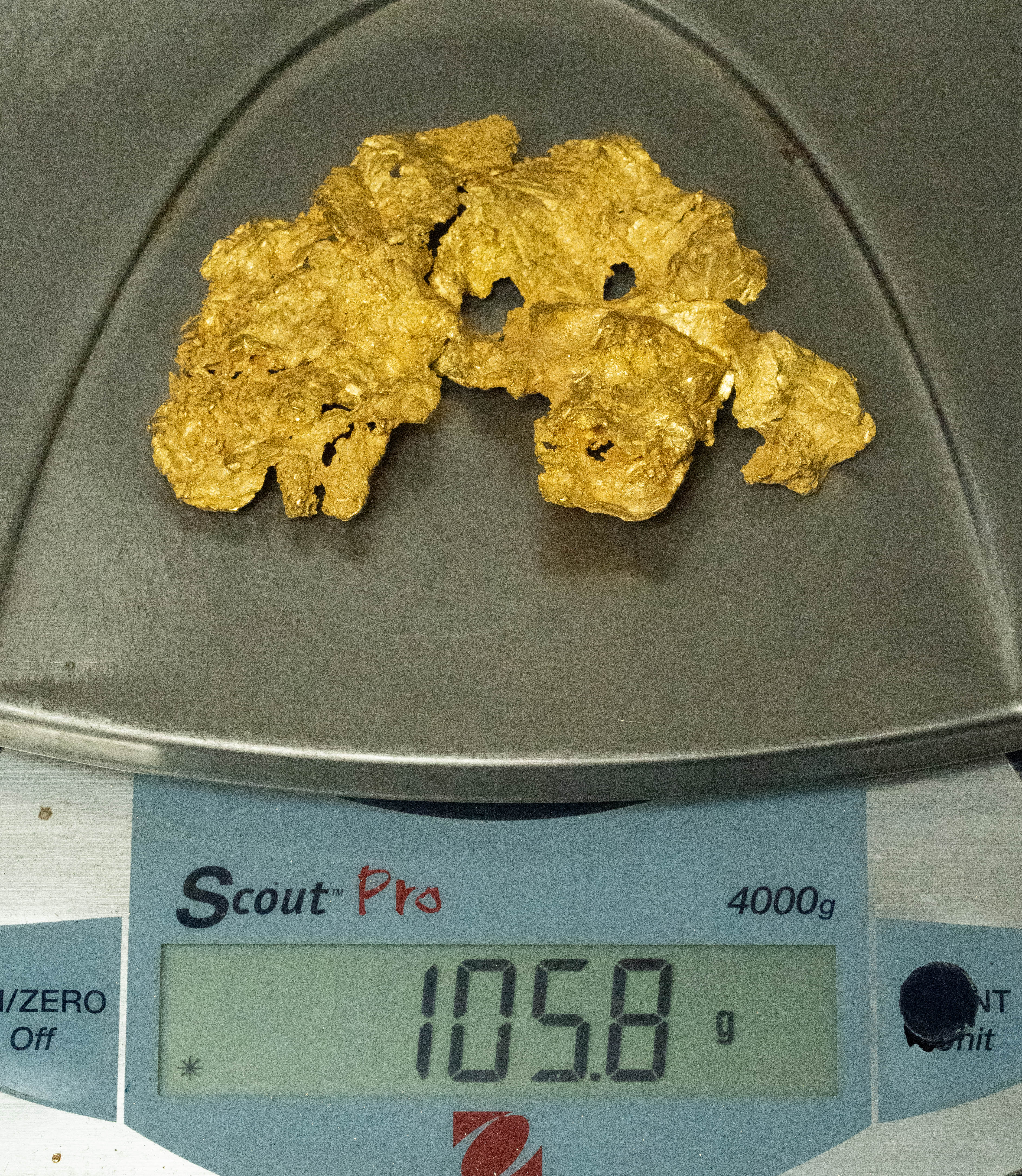 Large Australian Gold Nugget 105.8 Grams 3.40 Troy Ounces.