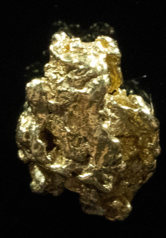 #124 Alaskan BC Natural Gold Nugget .54 Grams Genuine