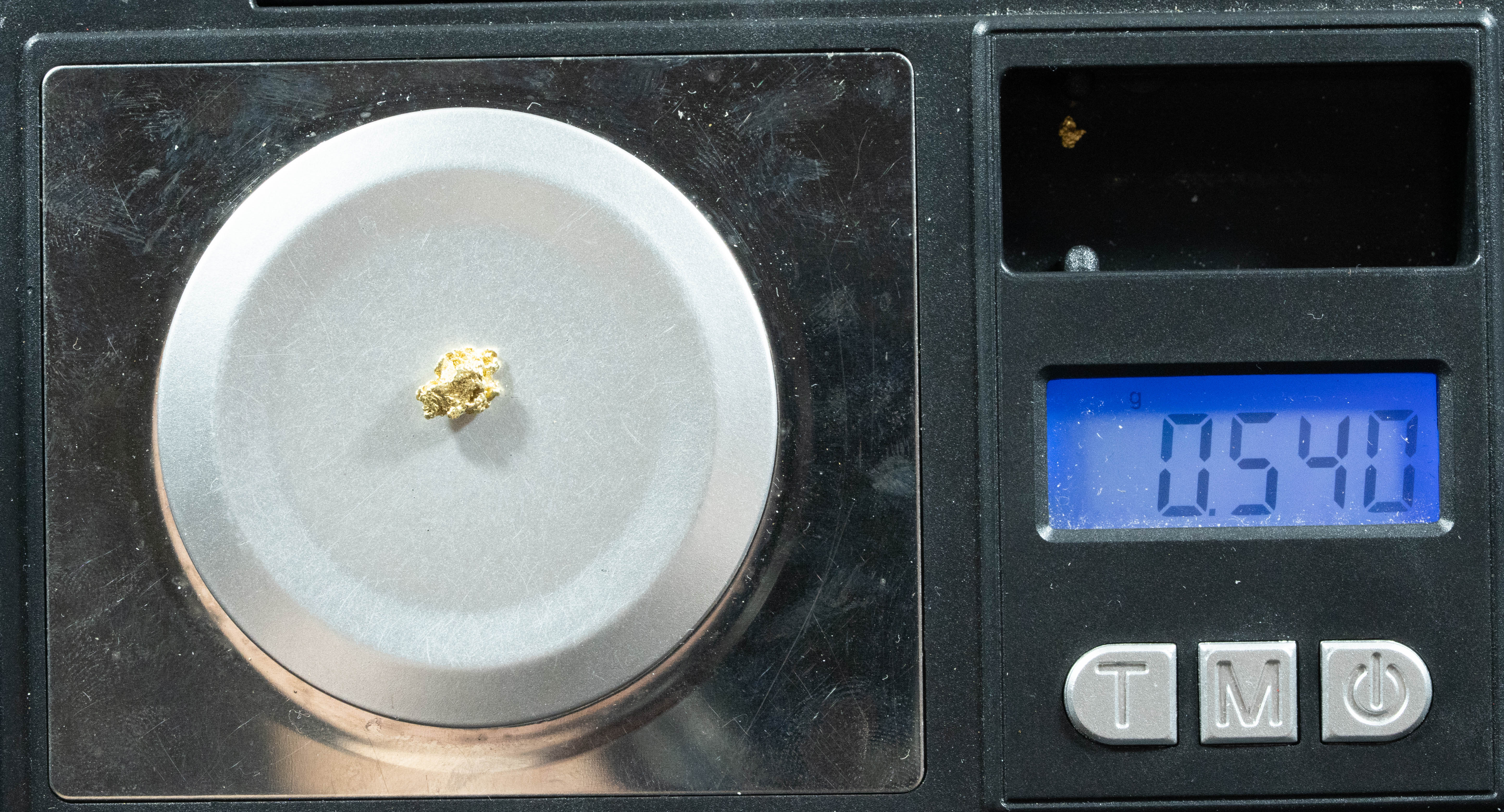 #124 Alaskan BC Natural Gold Nugget .54 Grams Genuine