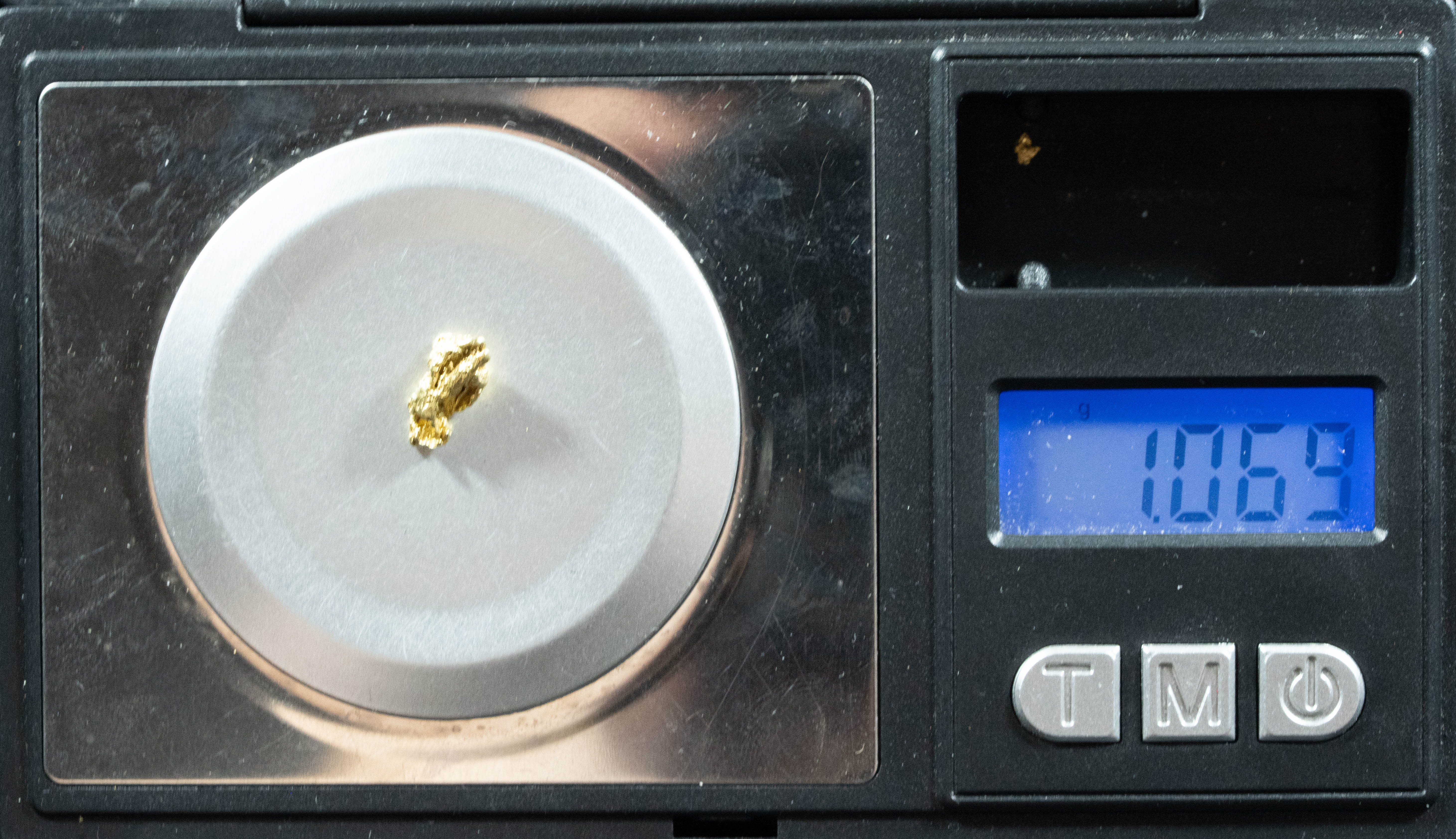 #127 Alaskan BC Natural Gold Nugget 1.06 Grams Genuine
